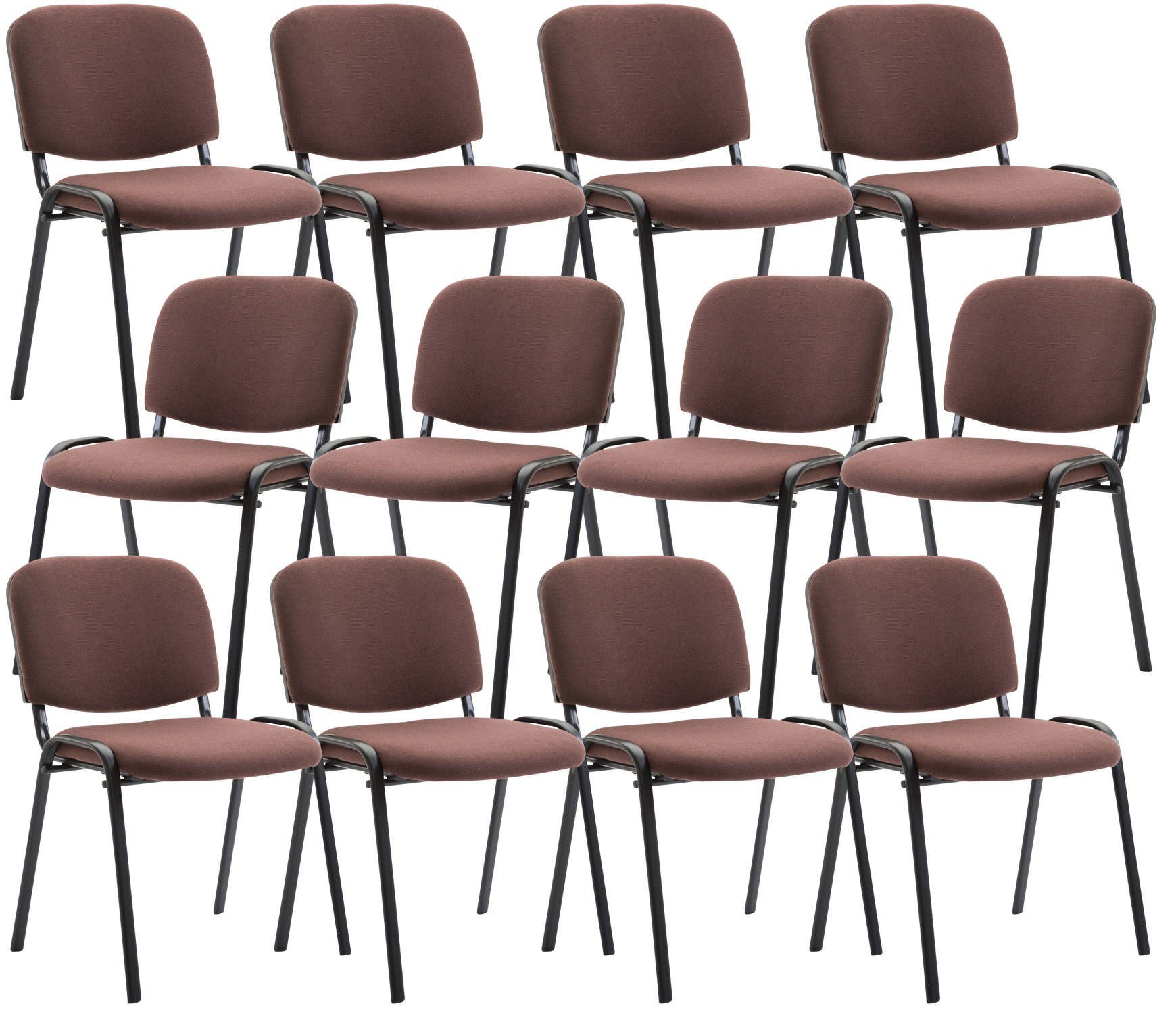 CLP Besucherstuhl Ken Stoff (12er Set), günstig online kaufen