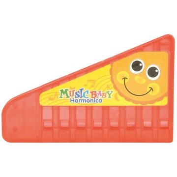 EDUPLAY Lernspielzeug Mini Mundharmonika, 15,4 x 9,8 x 1 cm, Kunststoff