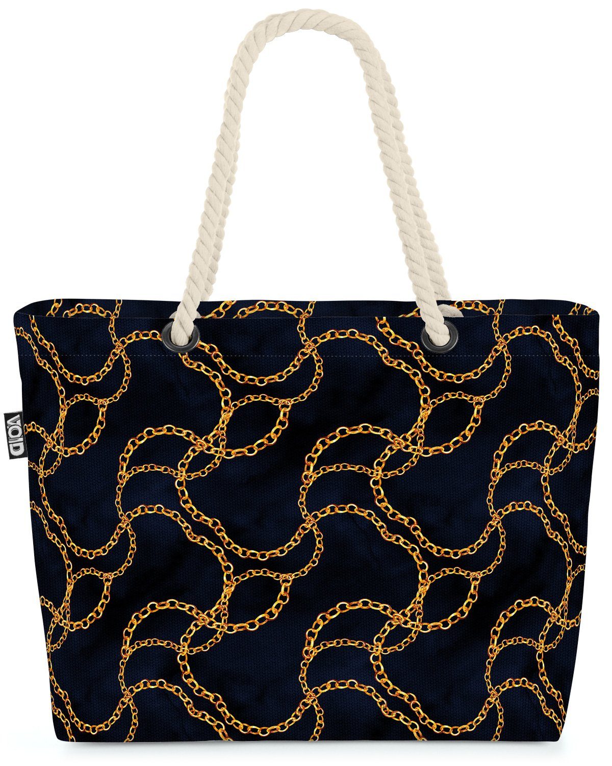 VOID Ketten Strandtasche Barock (1-tlg), Antike Muster antik Fashion Design griechenland Italien