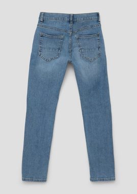 s.Oliver 5-Pocket-Jeans Jeans Seattle / Regular Fit / Mid Rise / Slim Leg Waschung