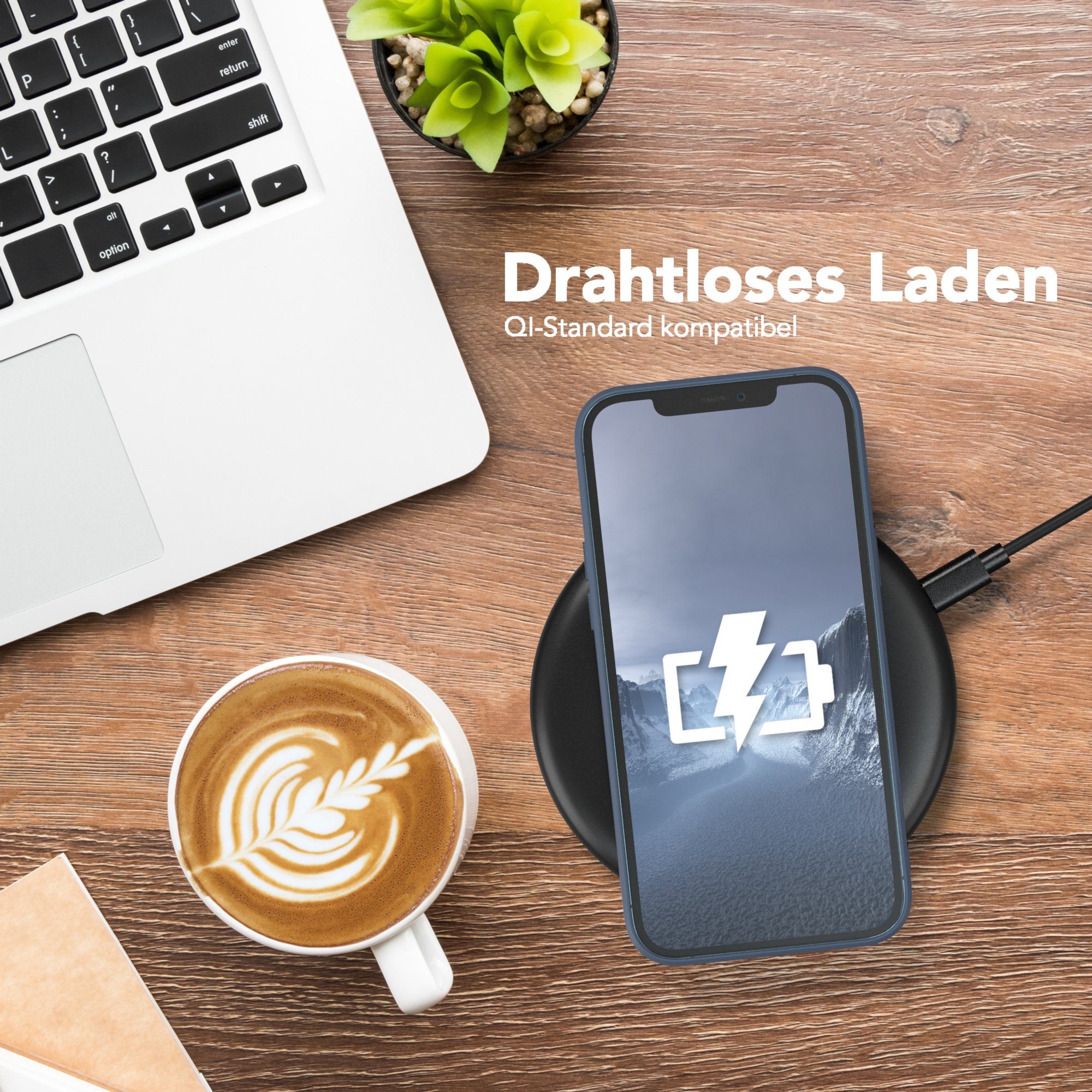 EAZY CASE Handyhülle für Apple iPhone 12 Pro Max Hülle Silikon 6,7 Zoll, Handy Softcase mattierte Silikonhülle Back Cover Soft Blau / Petrol