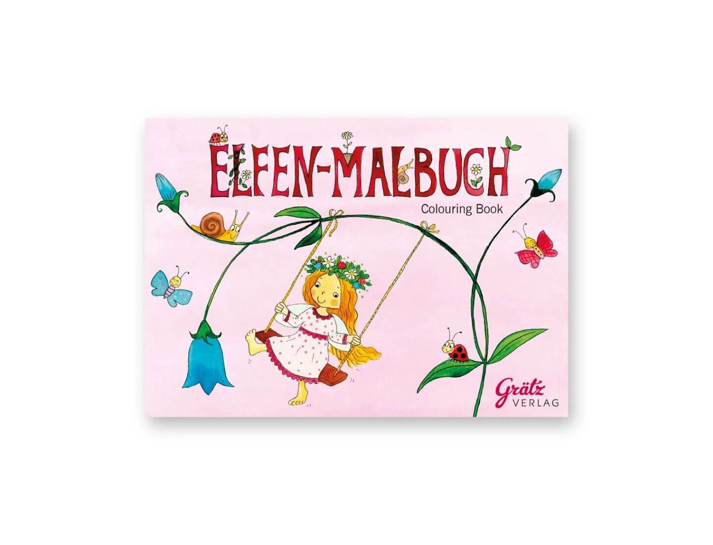 Grätz Verlag Malbuch Mini-Malbuch Elfen