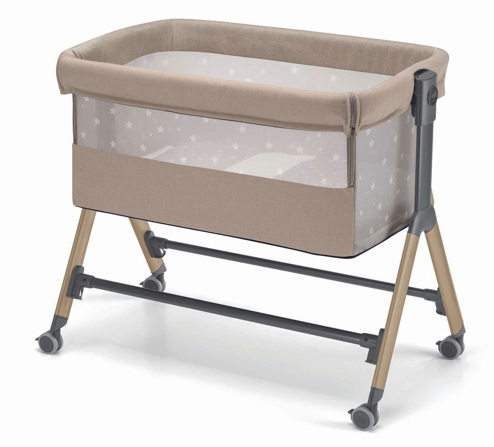 Babybett CAM Beistellbett Sempreconte braun