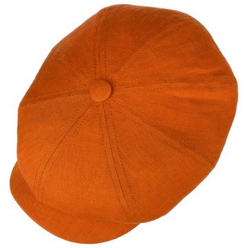 Stetson Flat Cap (1-St) Schirmmütze mit Schirm, Made in the EU