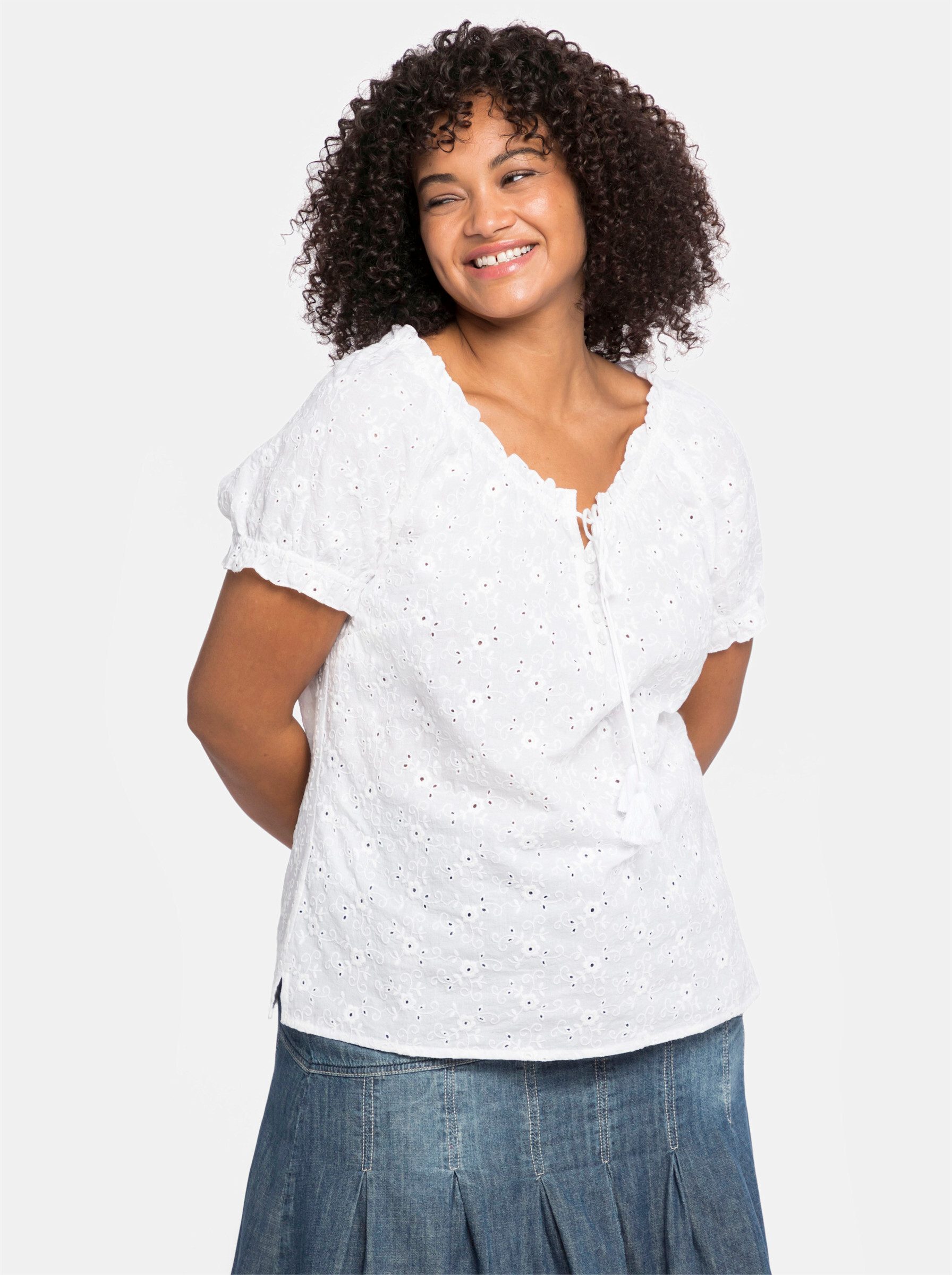 sheego by Joe Browns Klassische Bluse günstig online kaufen
