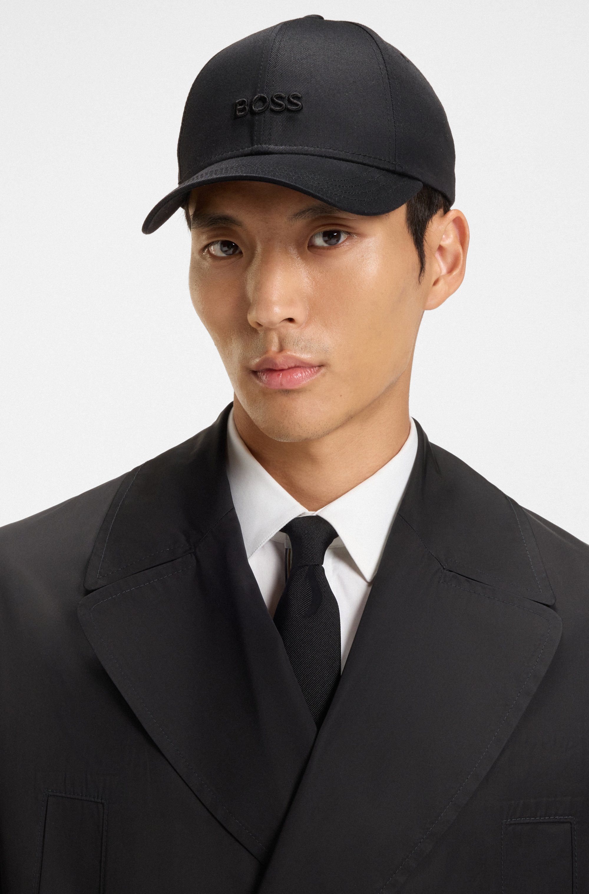 BOSS Baseball Cap Ari mit BOSS Logostickerei Ton in Ton, unisex