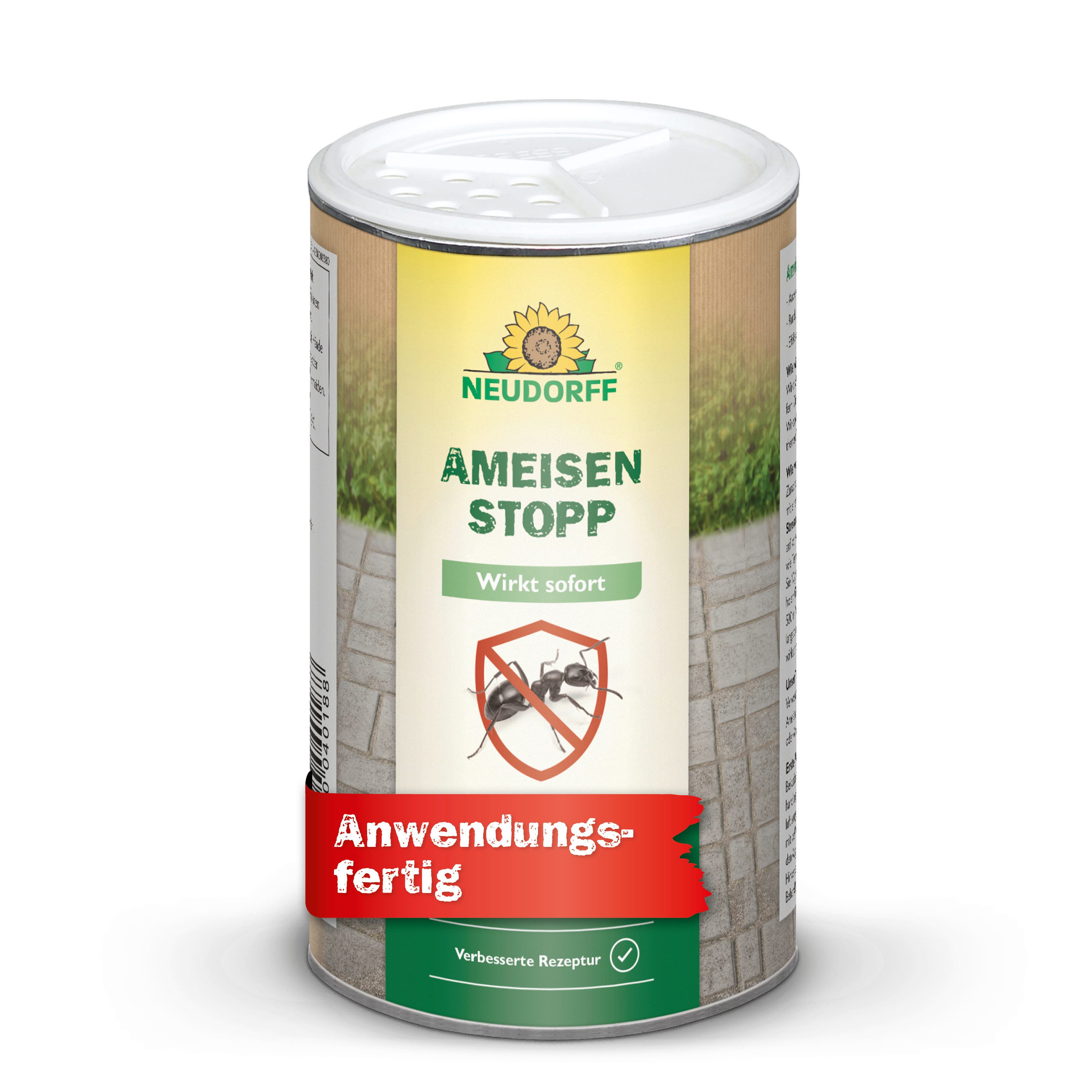 Neudorff Tierabwehrspray AmeisenStopp Ameisenstreumittel 300g, Flexible Anwendung als Streu- oder Gießmittel, 1-St., Granulat zur Ameisenabwehr rund ums Haus, Granulat zum Streuen & Gießen gegen Ameisen