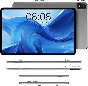 TECLAST Tablet (11", 256 GB, Android 13, 4G LTE+5G, Gaming tablet android 13 tablet octa-core/google gms/gps/widevine)
