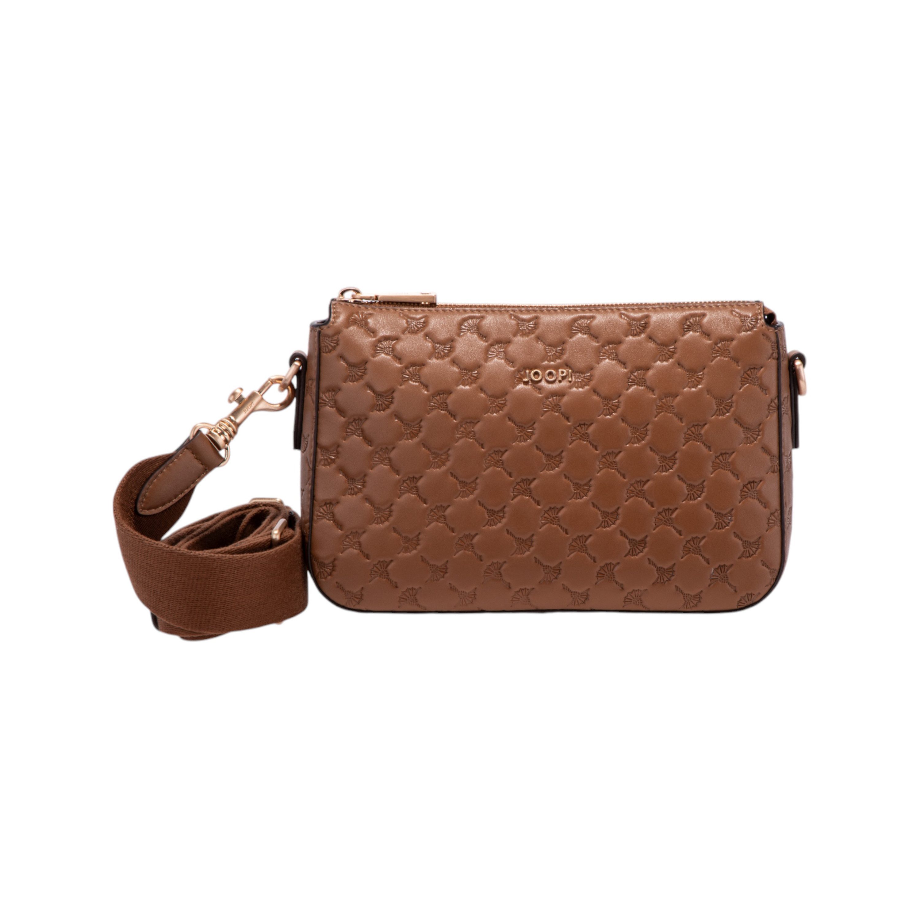 JOOP! Umhängetasche leggero stampa jasmina shoulderbag shz, Damen Schultertasche mit modischer Prägung