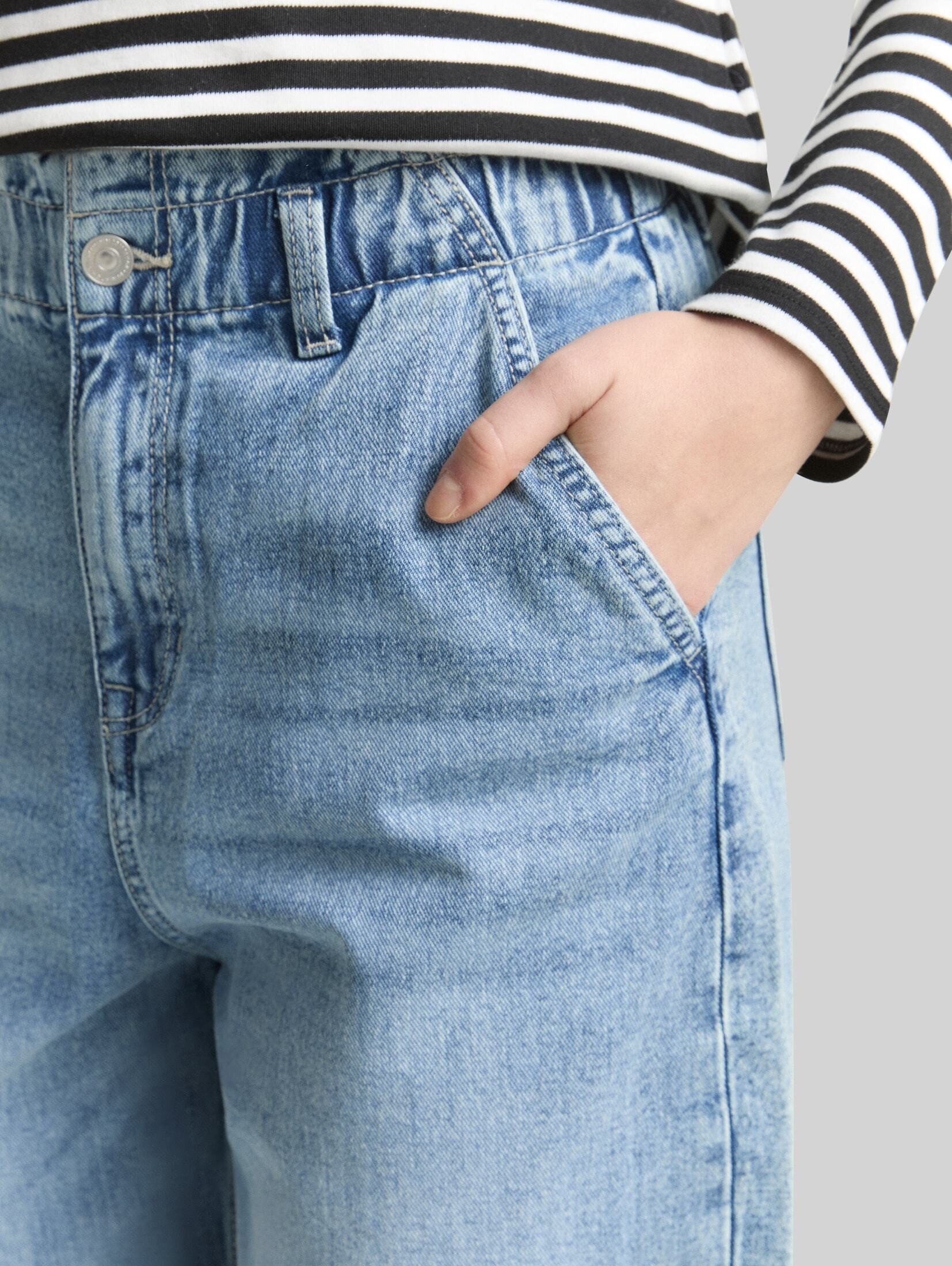 TOM TAILOR Denim Weite Jeans Jeanshosen TTADEA BARREL Jeans – Bild 5 von 5