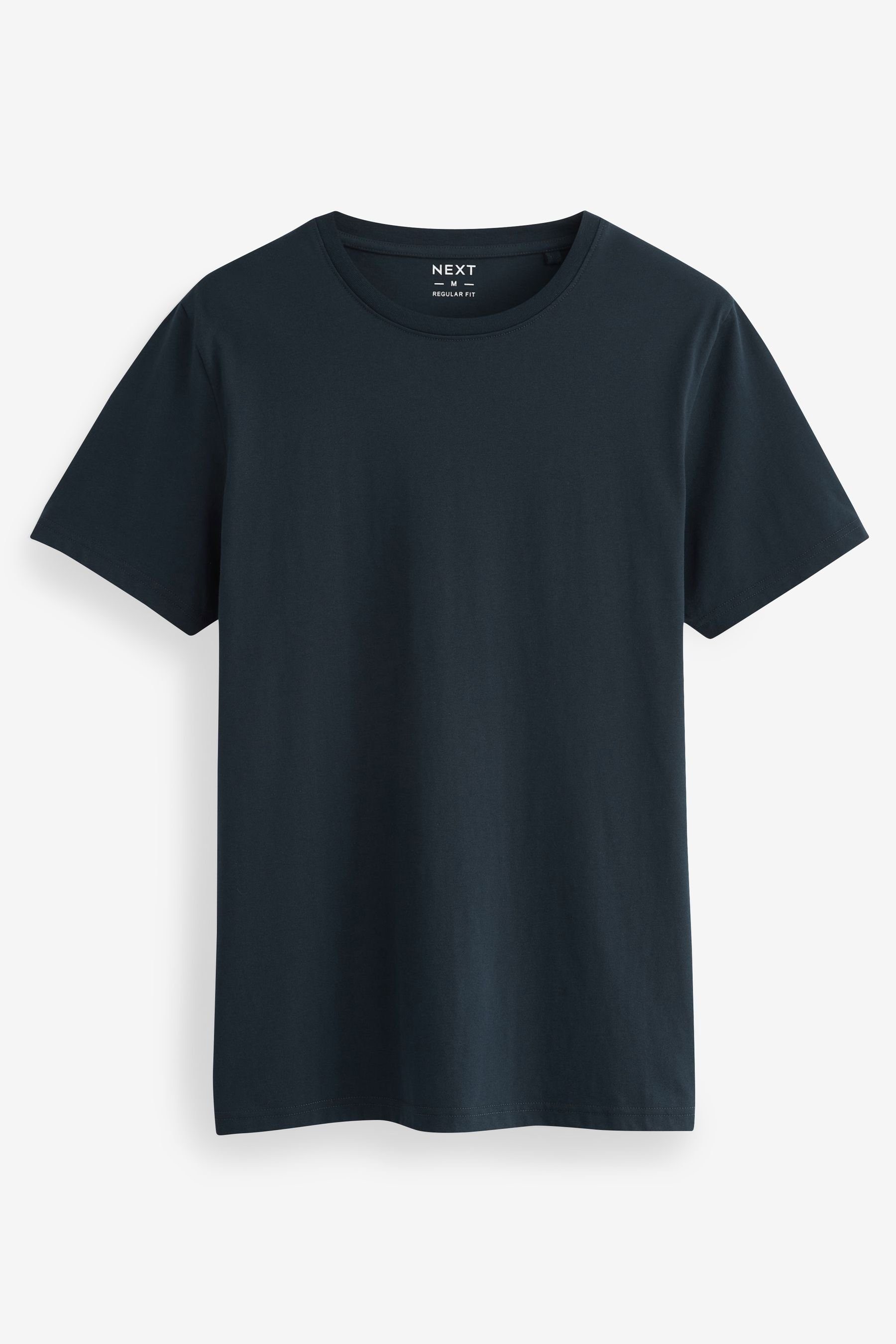 (6-tlg) Burgundy Green/ 6er-Pack Teal/ Navy/ White/ Next T-Shirts T-Shirt Black/
