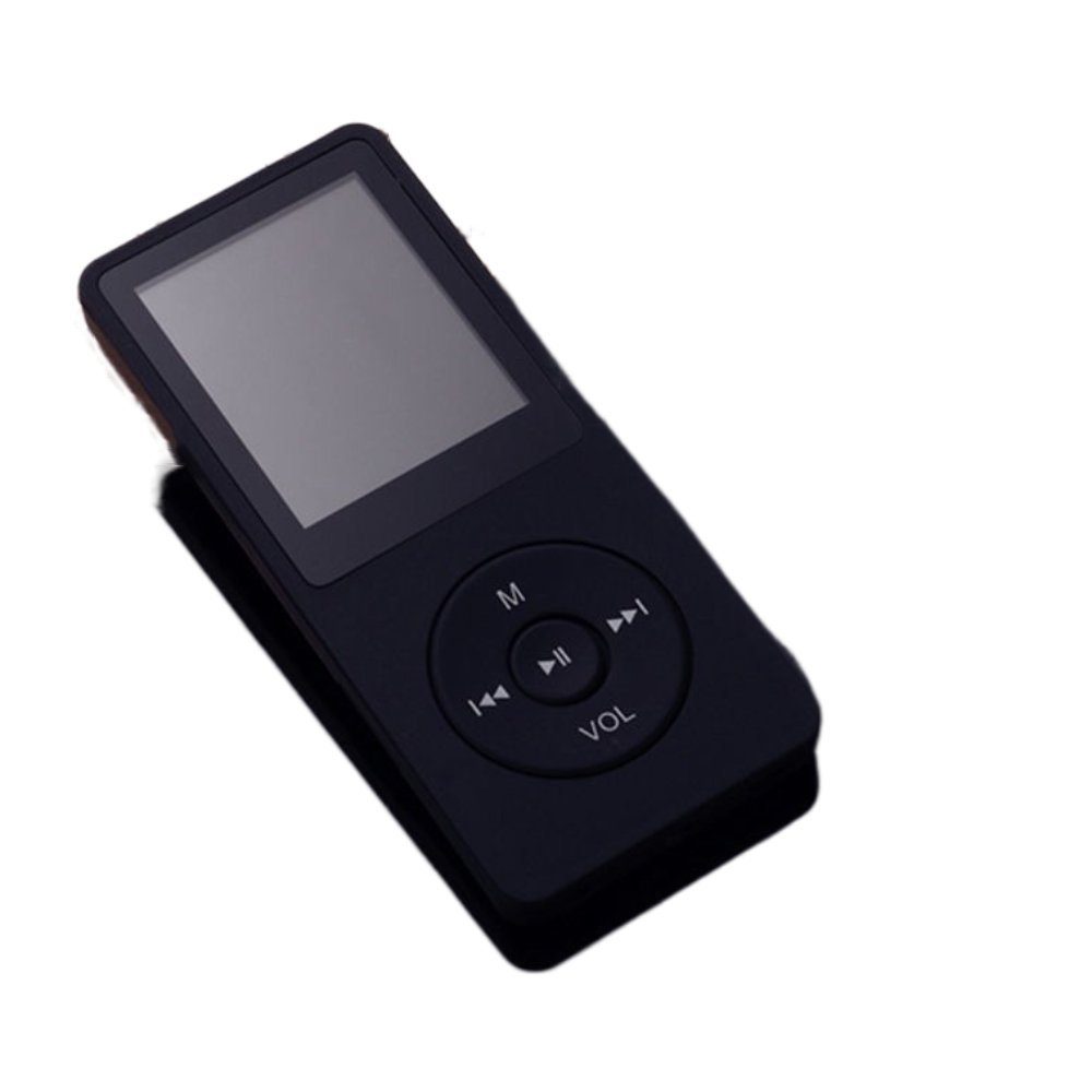 GelldG MP3 Player, 8GB MP3 mit 1,8 Zoll Bildschirm, 60 Stunden Musik Player MP3-Player