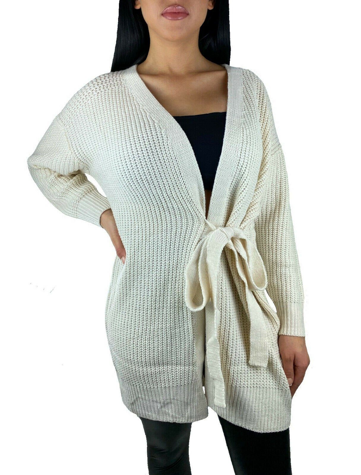 Lange Strickjacke Für Damen – Leichter Cardigan Für Frühling & Sommer