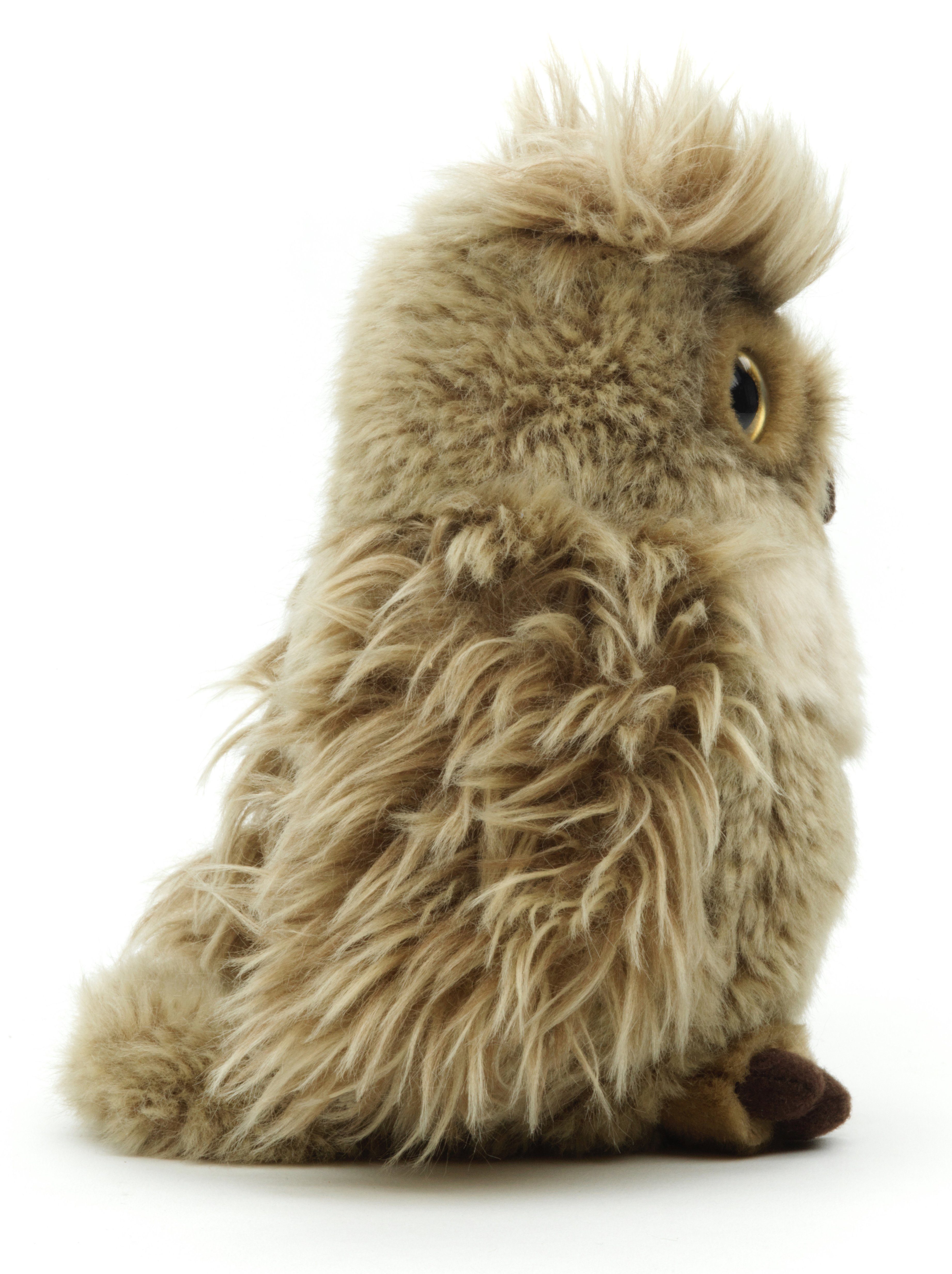 Plüsch-Vogel, - cm 100 18 Füllmaterial Eule, Plüschtier, "Horneule" Kuscheltier % Uni-Toys 24 / - Virginia-Uhu, zu recyceltes