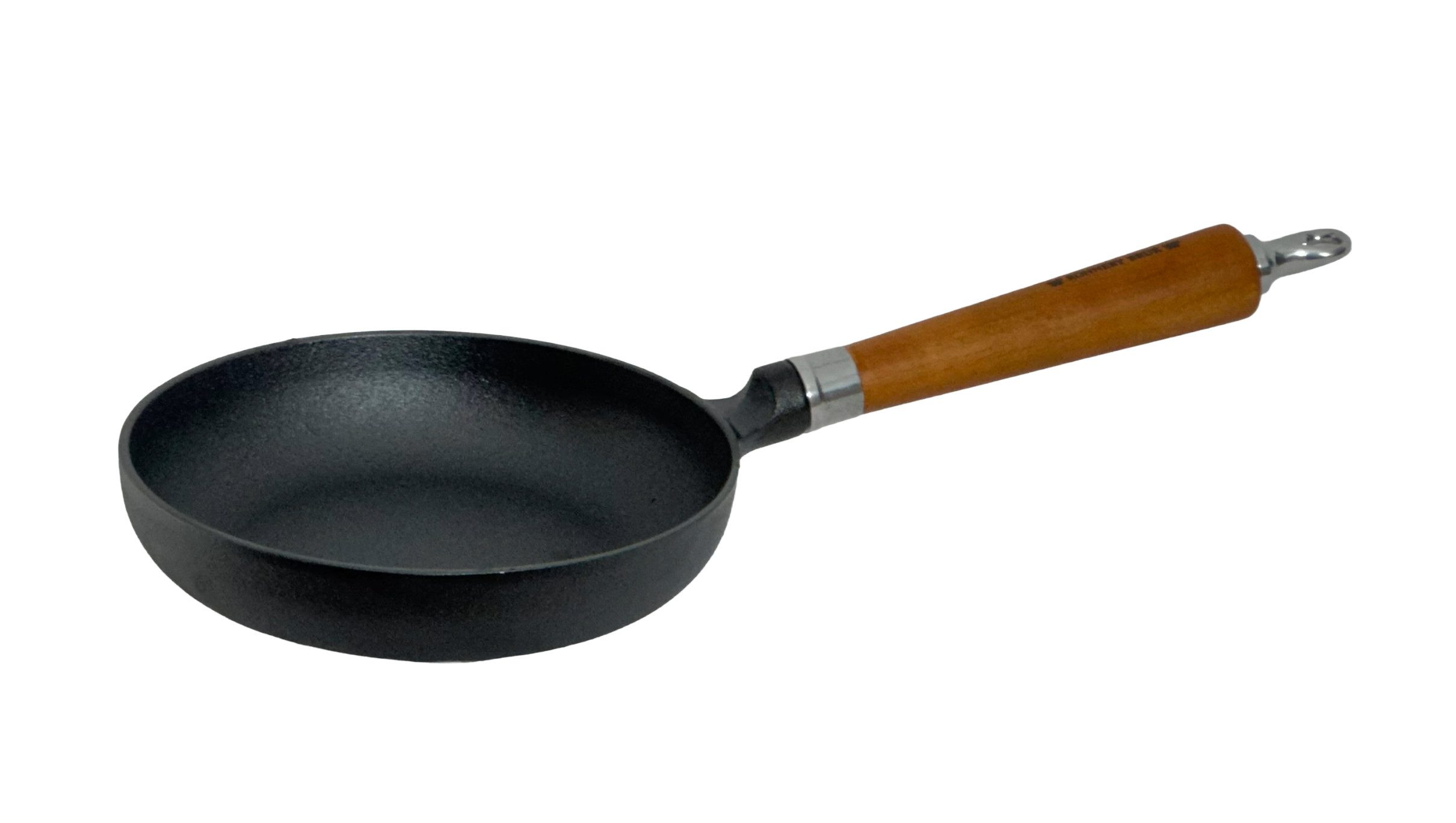 Ronneby Bruk Bratpfanne Maestro, hoch, Ø 20 cm, mit Holzgriff, Gusseisen (1-tlg)