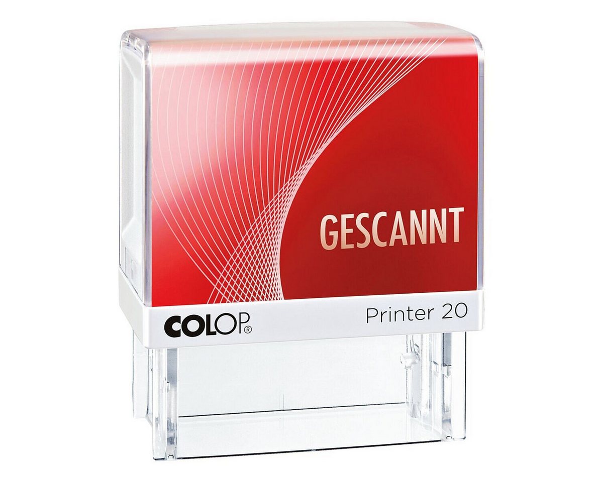 Thumbnail - COLOP Stempel Printer 20/L Gescannt, Textstempel mit fertigem Lagertext, selbstfärbend