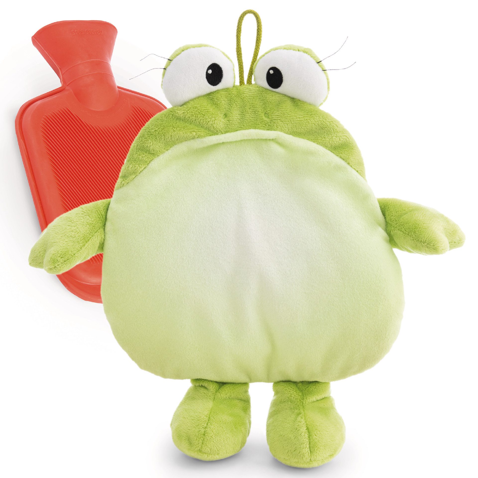 Plüschfigur Nici 62969 Wärmflasche Frosch Frowin 300ml 32cm