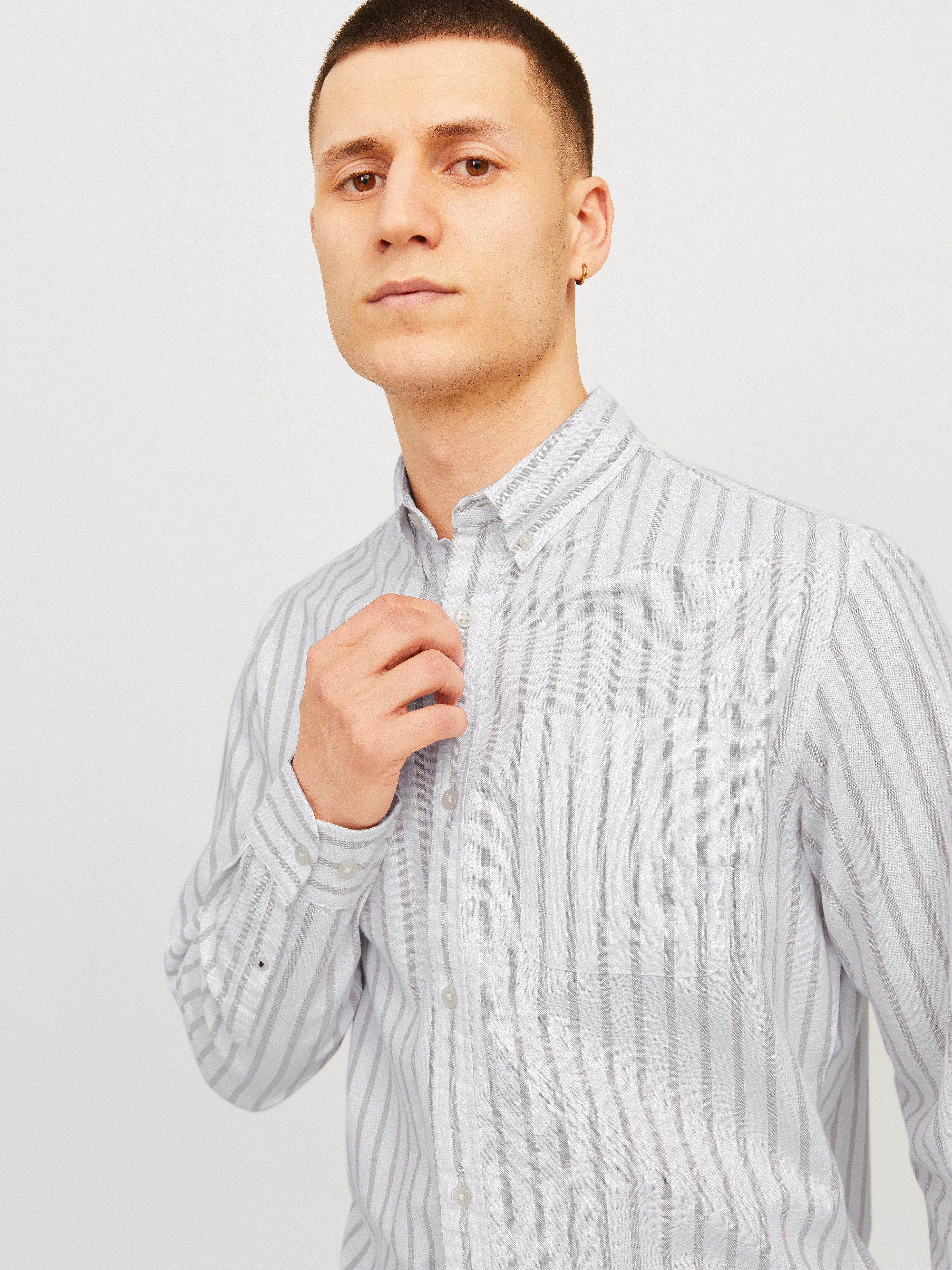 Jack & Jones Langarmhemd JJEOXFORD SHIRT LS NOOS