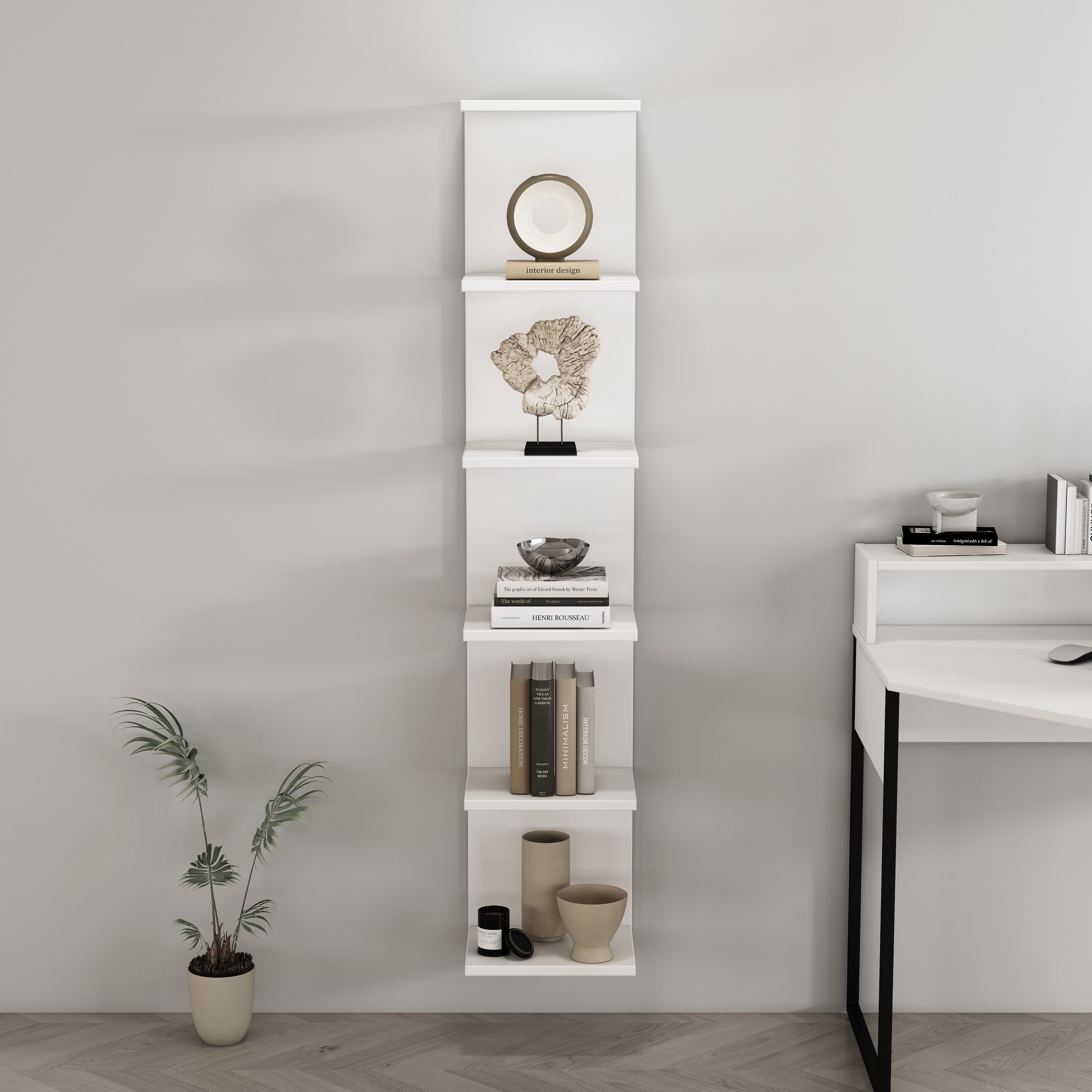 OTTO home Deko-Wandregal, dekorativer Stauraum, Wandmontage