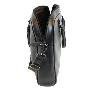 Pavini Umhängetasche Pavini Madrid braun Berufstasche Damen Tasche Leder A4-Größe 17738