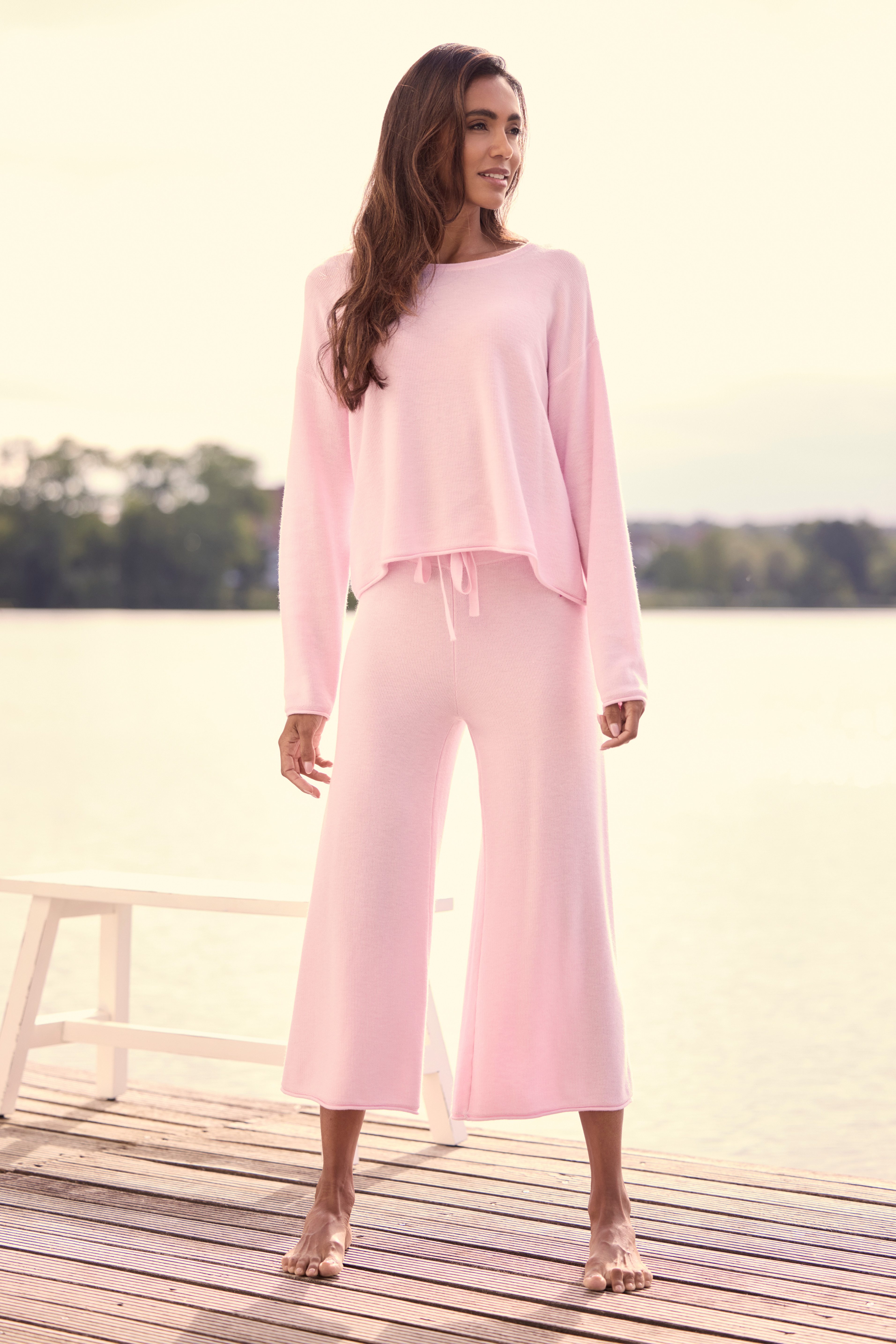 Elbsand Sweater aus hochwertigem Feinstrick, Loungewear