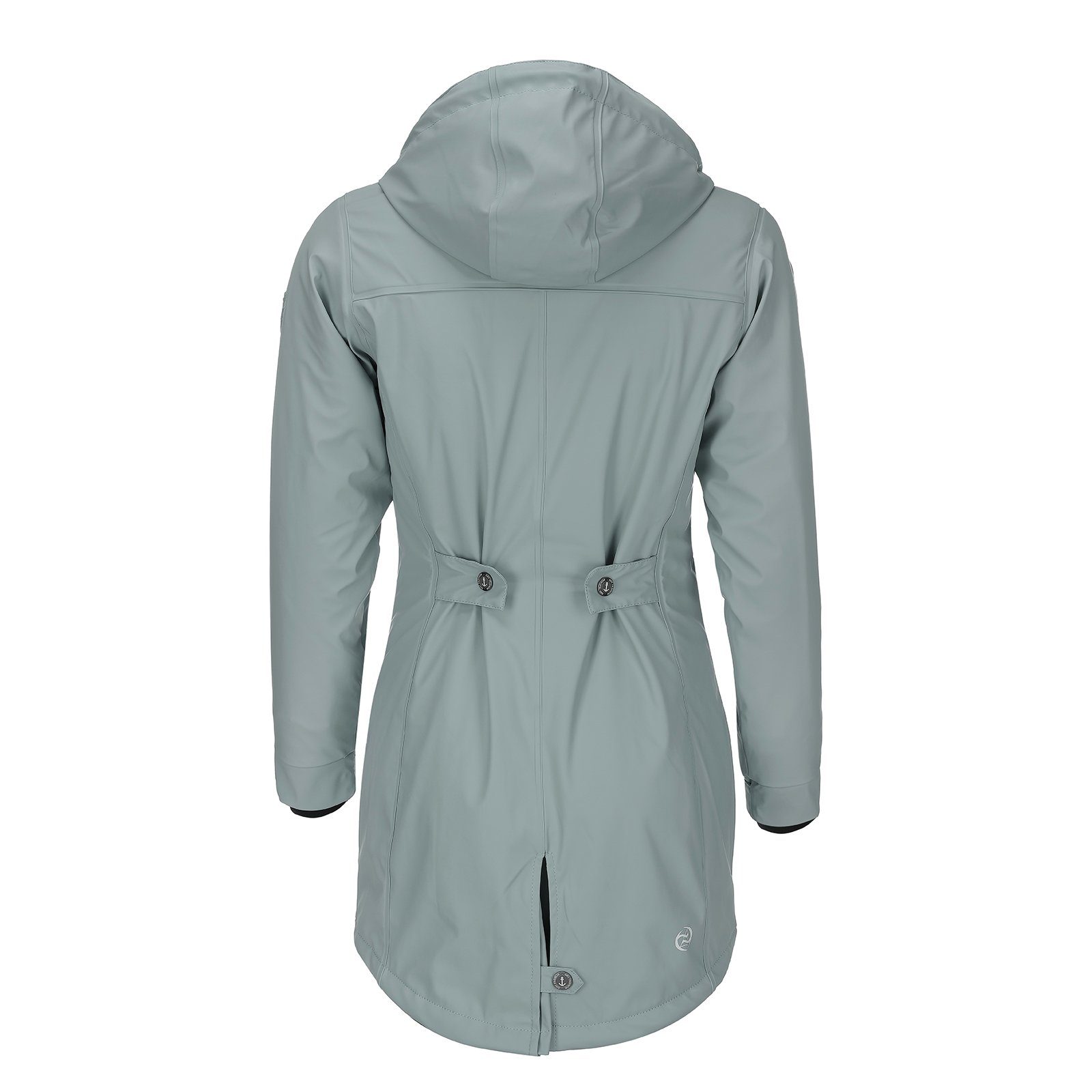 Dry Fashion Regenmantel Malmö Damen Regenjacke Malmö Kapuze und Teddyfleece - wind- und wasserdicht