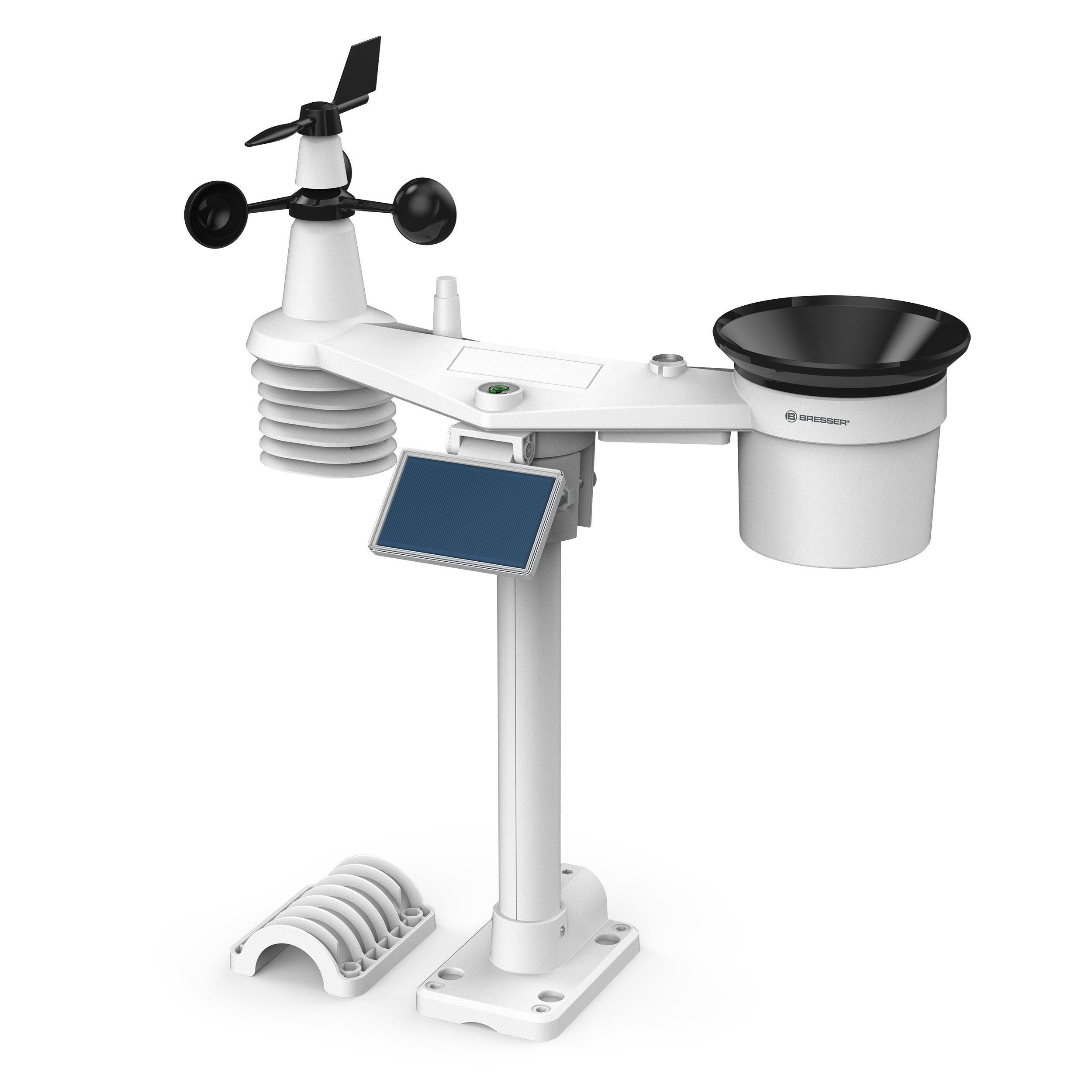 BRESSER MeteoChamp HD WLAN-Wetterstation 7-in-1 mit verschiedenen Anzeige-Modi Wetterstation