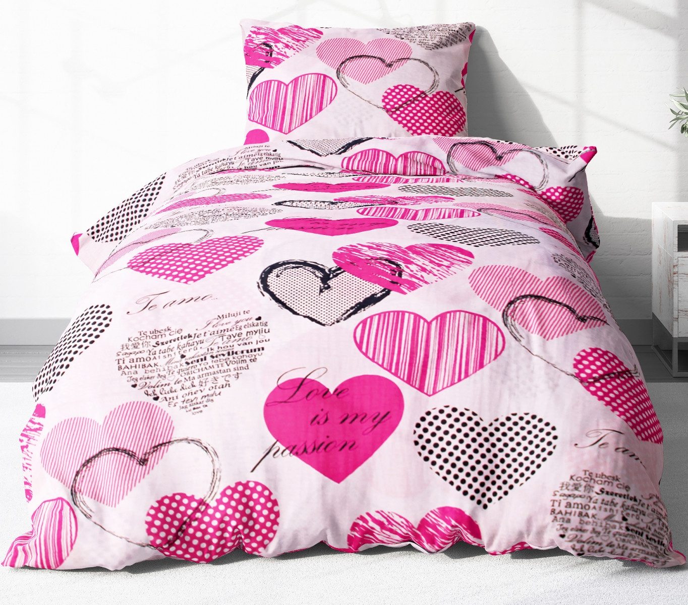 Heubergshop Bettwäsche, Renforcé, 2 teilig, 135x200cm günstig online kaufen
