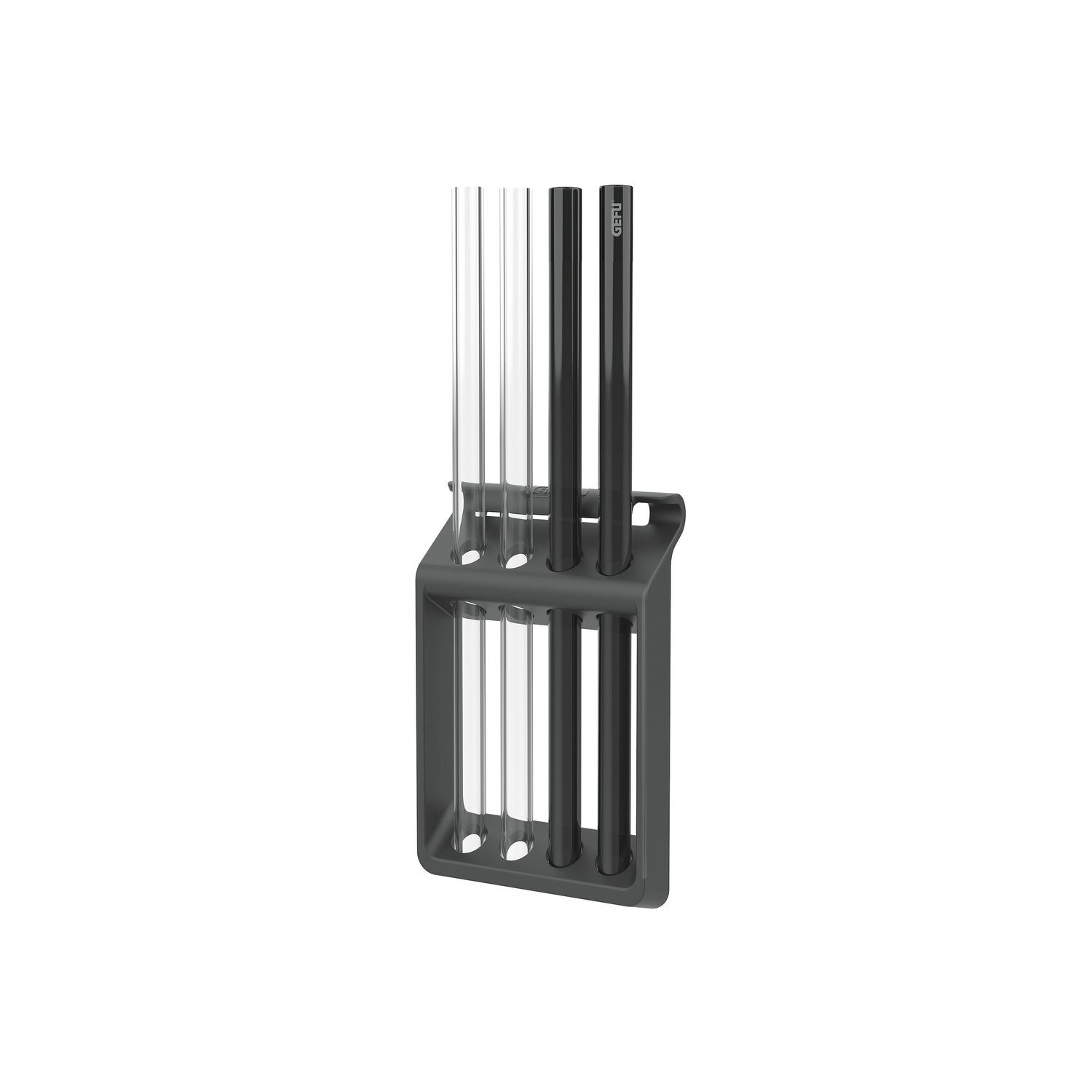 GEFU Trinkhalme Future Trinkhalmspülkorb, (1-tlg), für 4 wiederverwendbare Trinkhalme (bis Ø 8 mm)