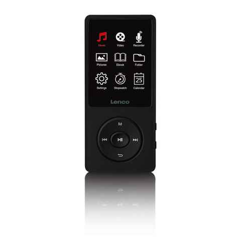 Lenco Xemio-669BK MP4-Player mit großem Display Akku 8GB MP4-Player (8 GB)