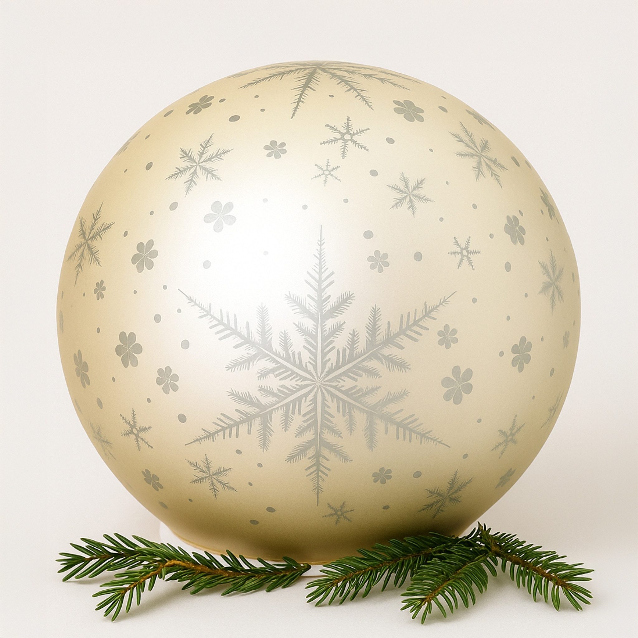 matches21 HOME & HOBBY Dekolicht LED Glaskugel Gold Ø 10 cm, Weihnachtsdeko günstig online kaufen