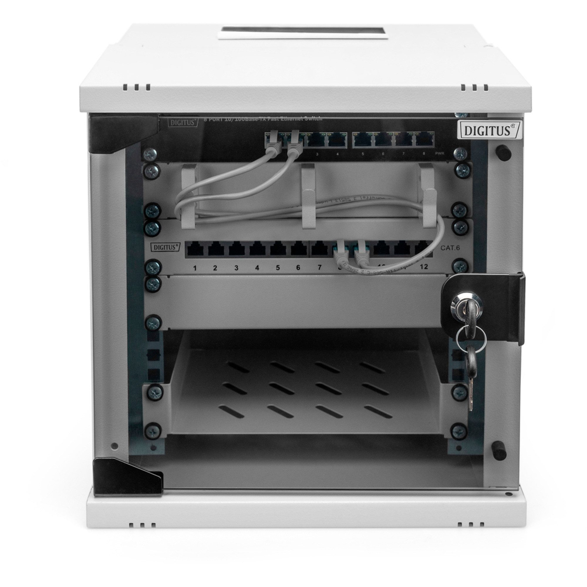 Digitus Serverschrank Digitus Wandgehäuse SOHO PRO - 254 mm (10) -