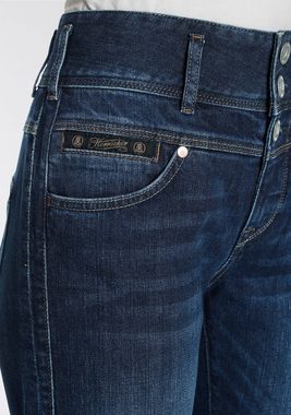 Herrlicher Straight-Jeans RAYA mit seitlichen Keileinsätzen für eine streckende Wirkung