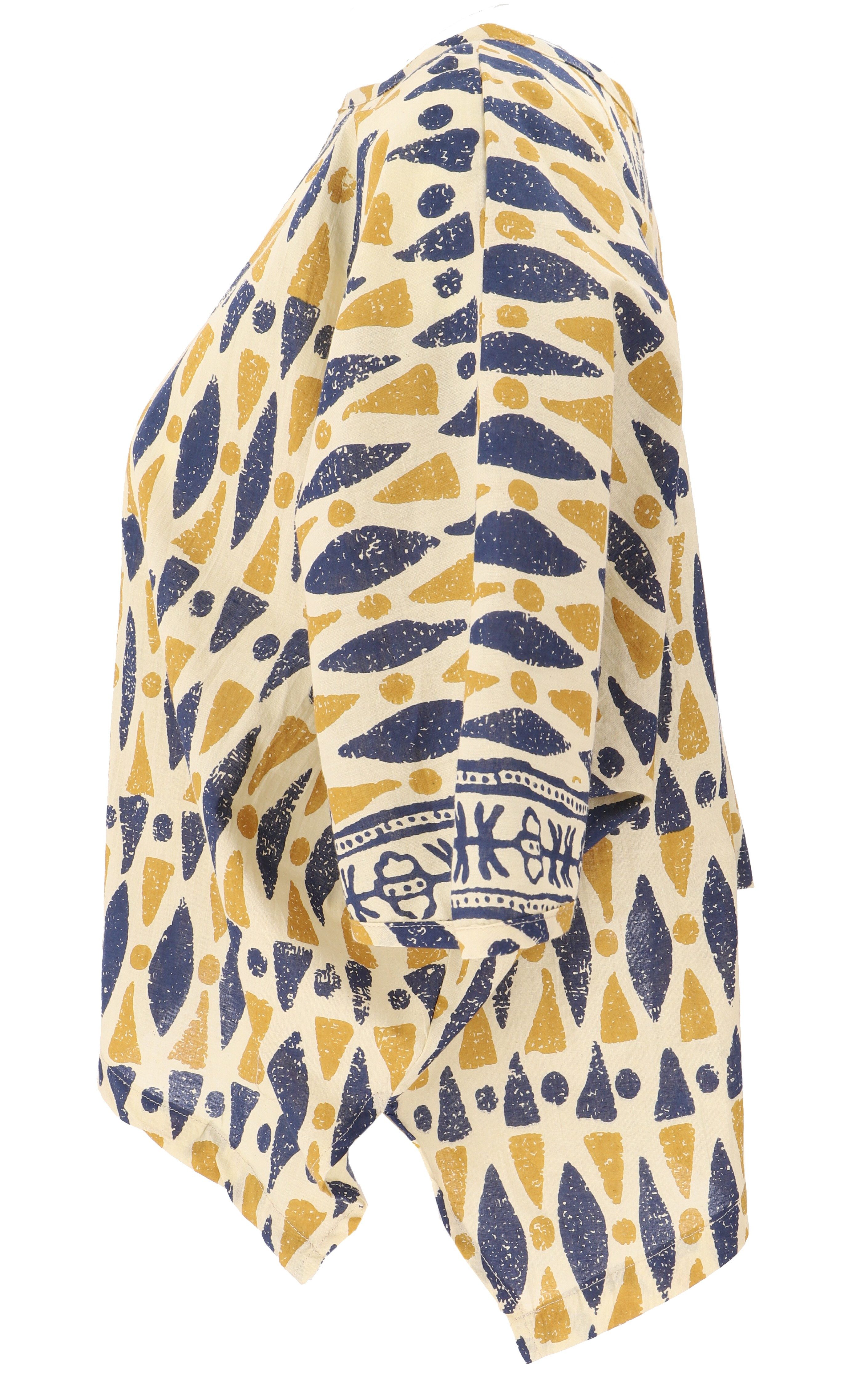 Guru-Shop Longbluse Boho Blusentop, asymmetrische Basic.. günstig online kaufen