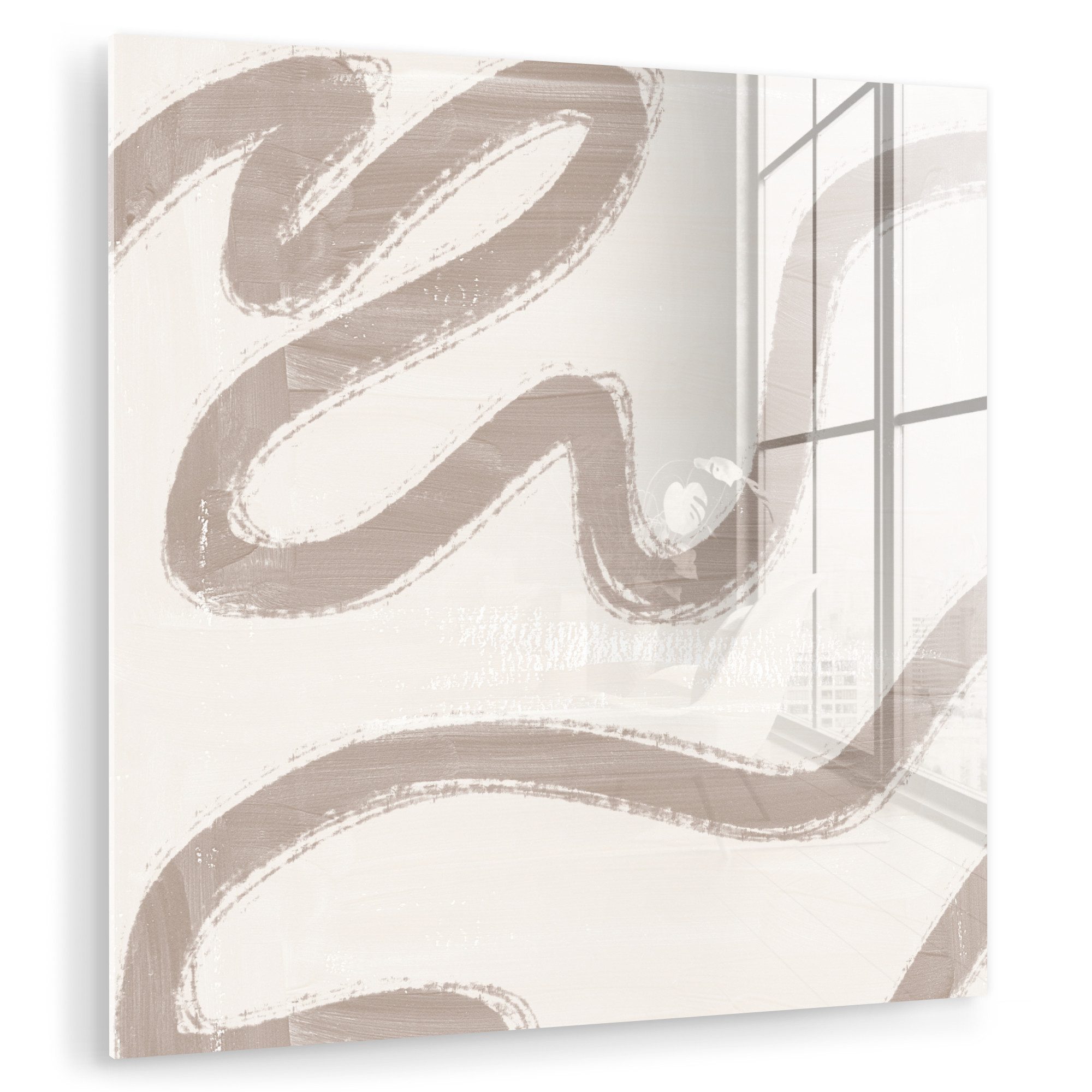 MuchoWow Acrylglasbild Abstrakt - Moderne Kunst günstig online kaufen