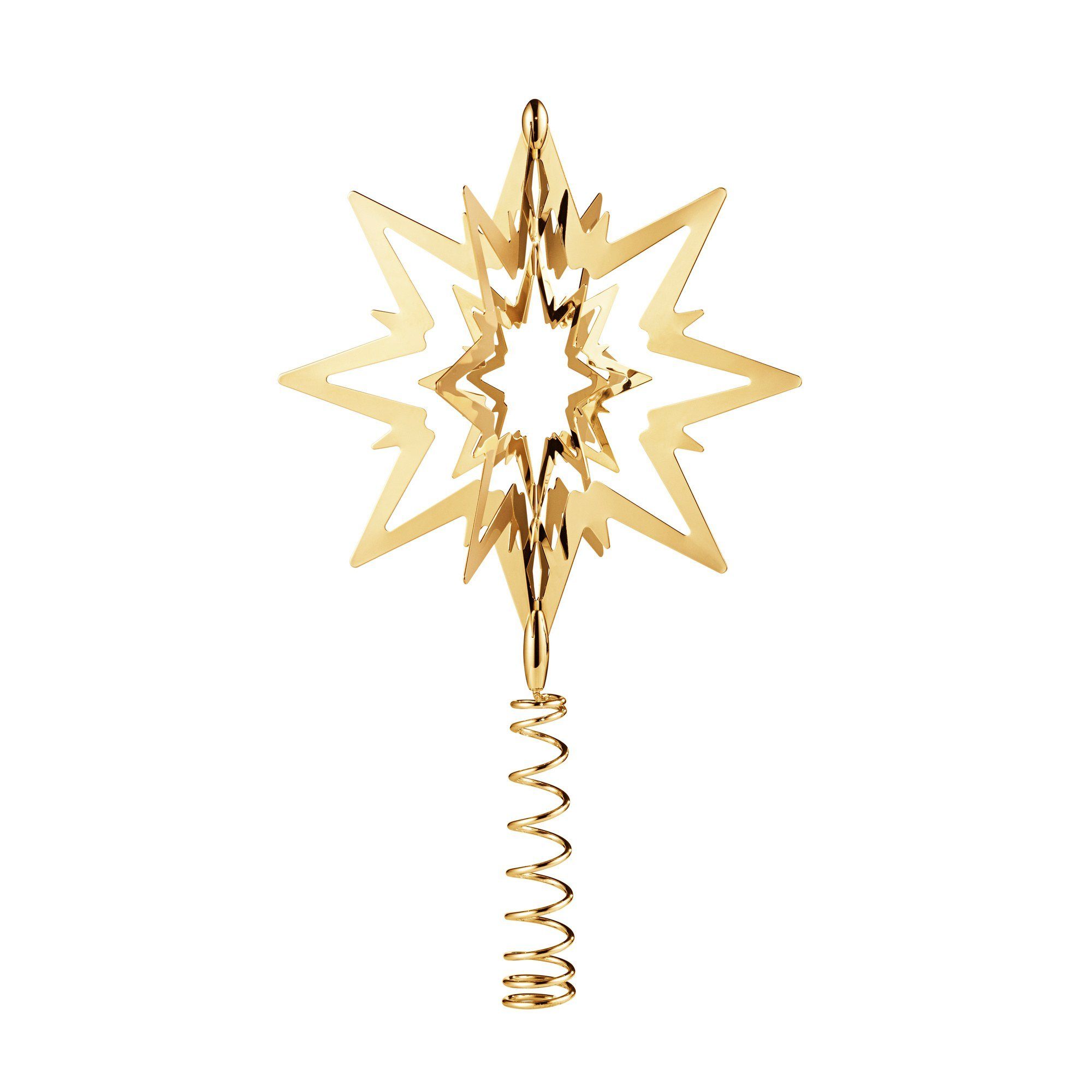 Georg Jensen Christbaumspitze Stern Klein Palladiumauflage (1-tlg)