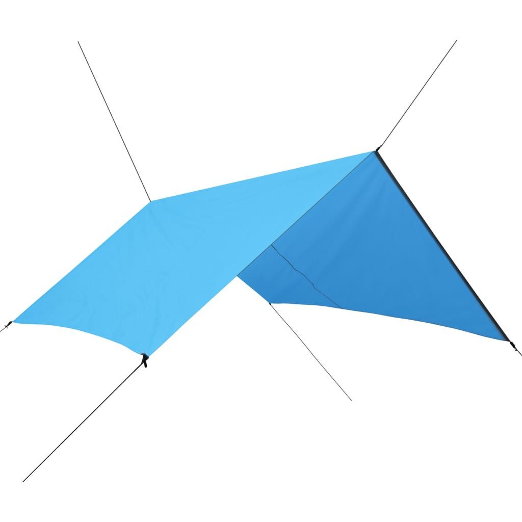 vidaXL Tarp-Zelt Outdoor-Tarp 3x2,85 m Blau, (1 tlg)