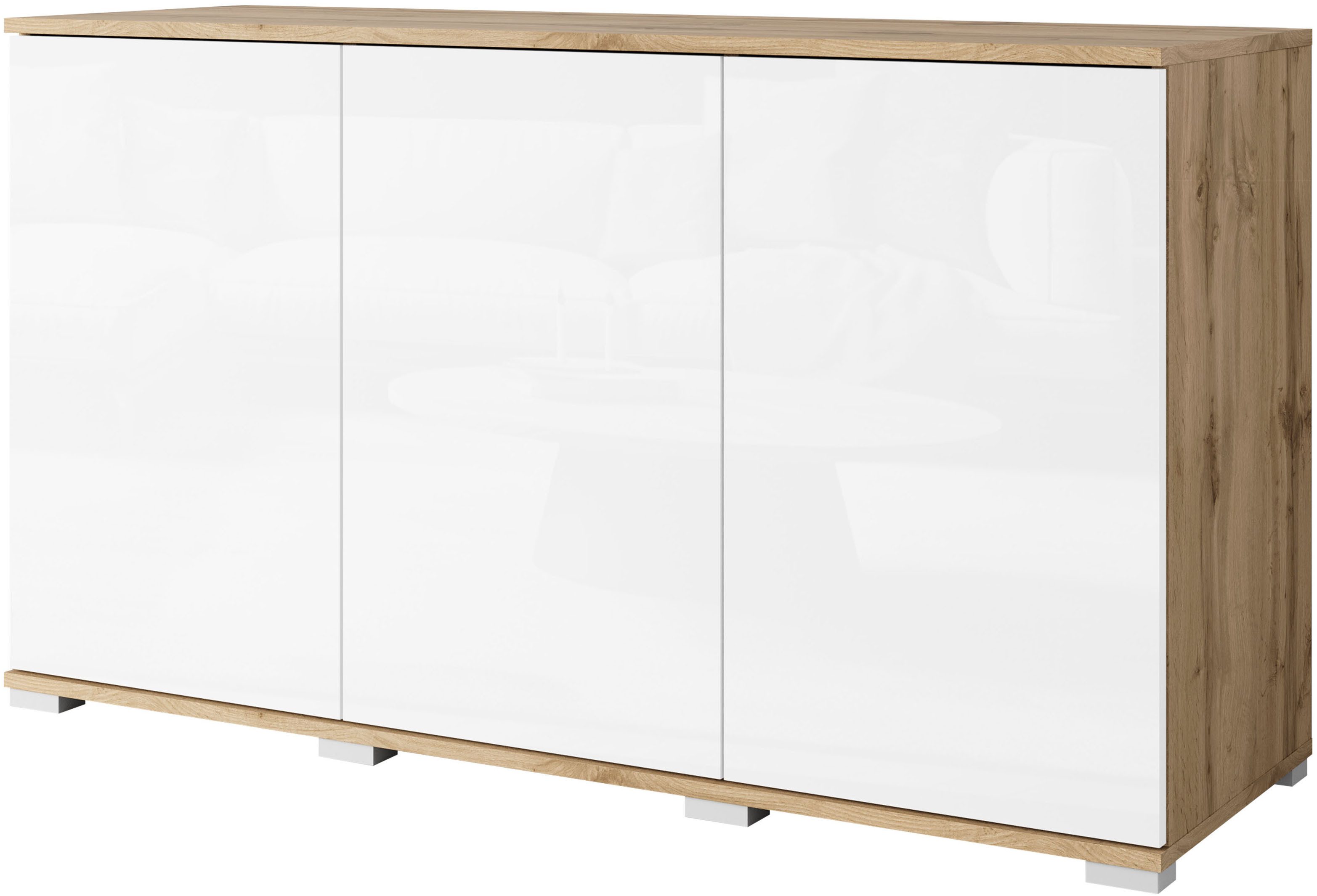 INOSIGN Sideboard Kenia, moderne grifflose Kommode günstig online kaufen