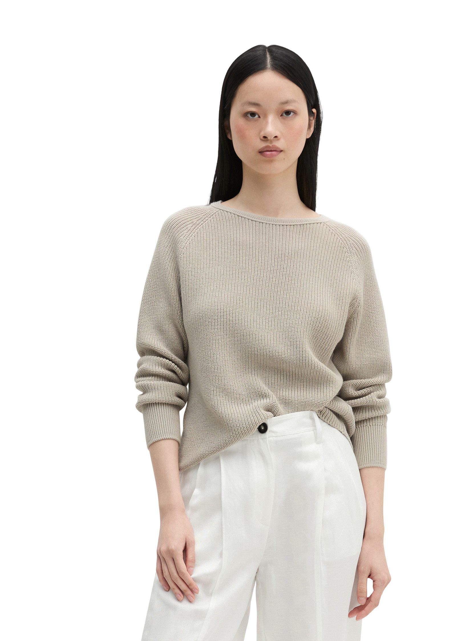 Marc O'Polo Strickpullover aus Heavy-Weight-Organic-Cotton