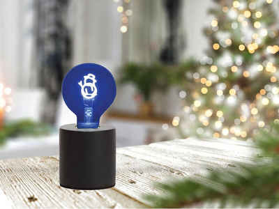 meineWunschleuchte LED Dekolicht, LED wechselbar, ausgefallene kleine Tischlampe schöne Weihnachtsbeleuchtung Höhe: 19cm