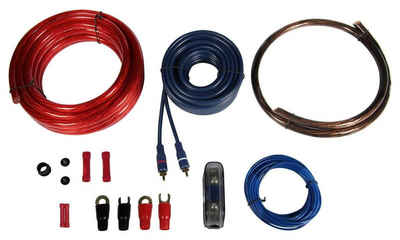 Autotek 20 mm² AT20KIT Verstärker-Installations-Kit Kabelset Endstufen Audio-Kabel