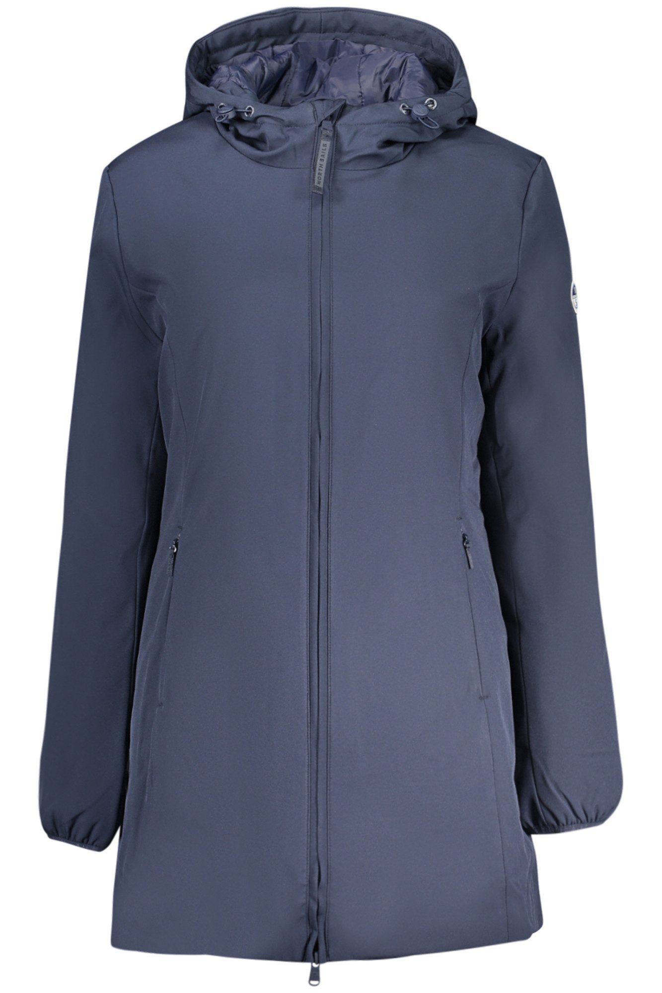 North Sails Outdoorjacke Wasserdichter Damen-Mantel mit Kapuze in Blau - Stilvoll & Nachhaltig