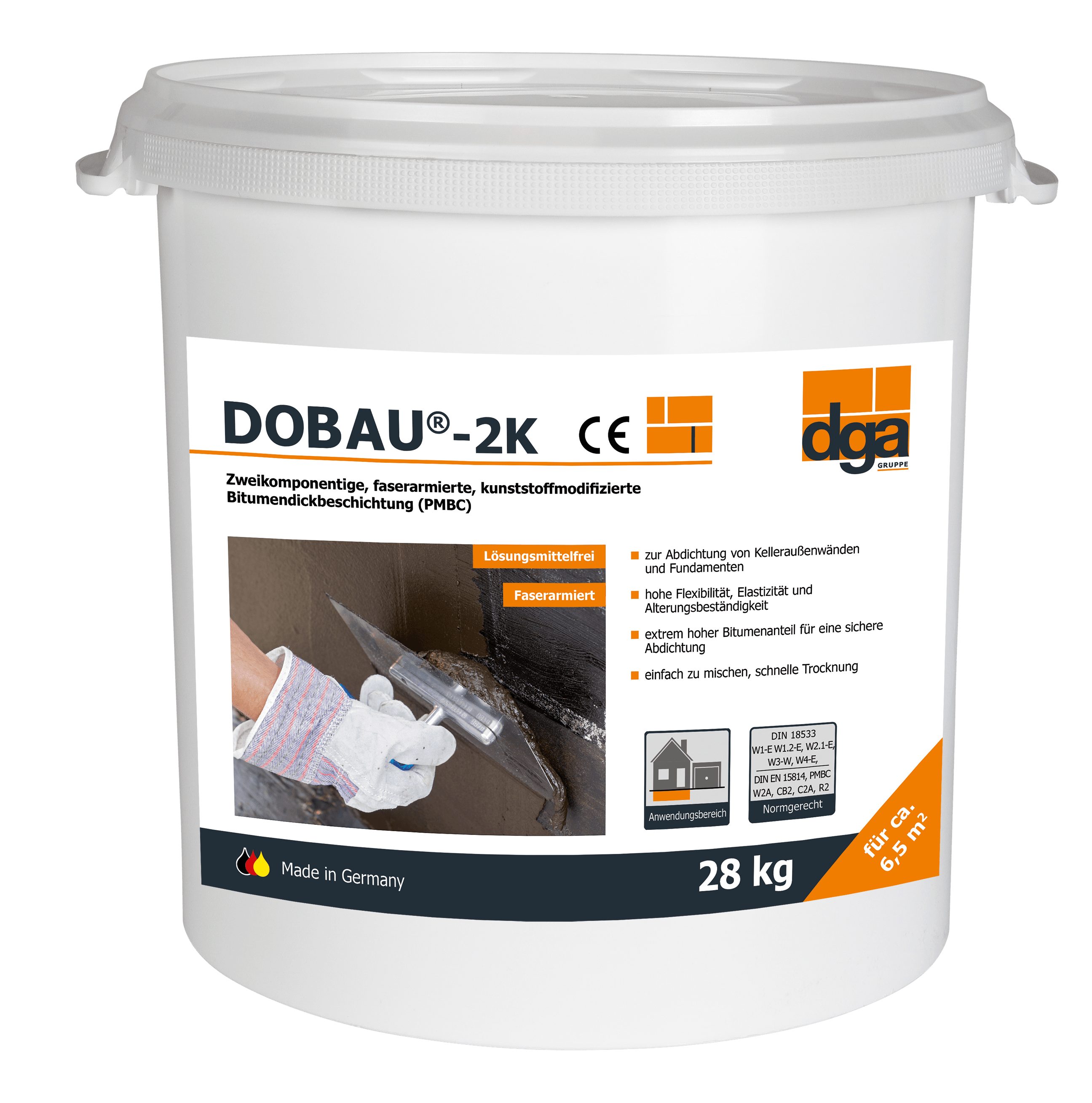 DOBAU Dichtstoff 2K Bitumen Dickbeschichtung Dobau günstig online kaufen
