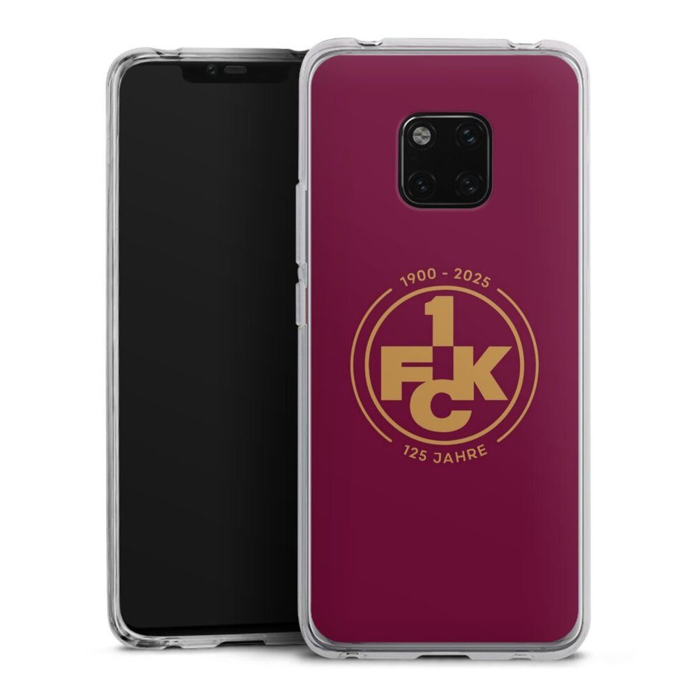 DeinDesign Handyhülle 1. FC Kaiserslautern 1. FCK 125 Jahre 1. FCK 125. Jubiläum, Huawei Mate 20 Pro Silikon Hülle Bumper Case Handy Schutzhülle