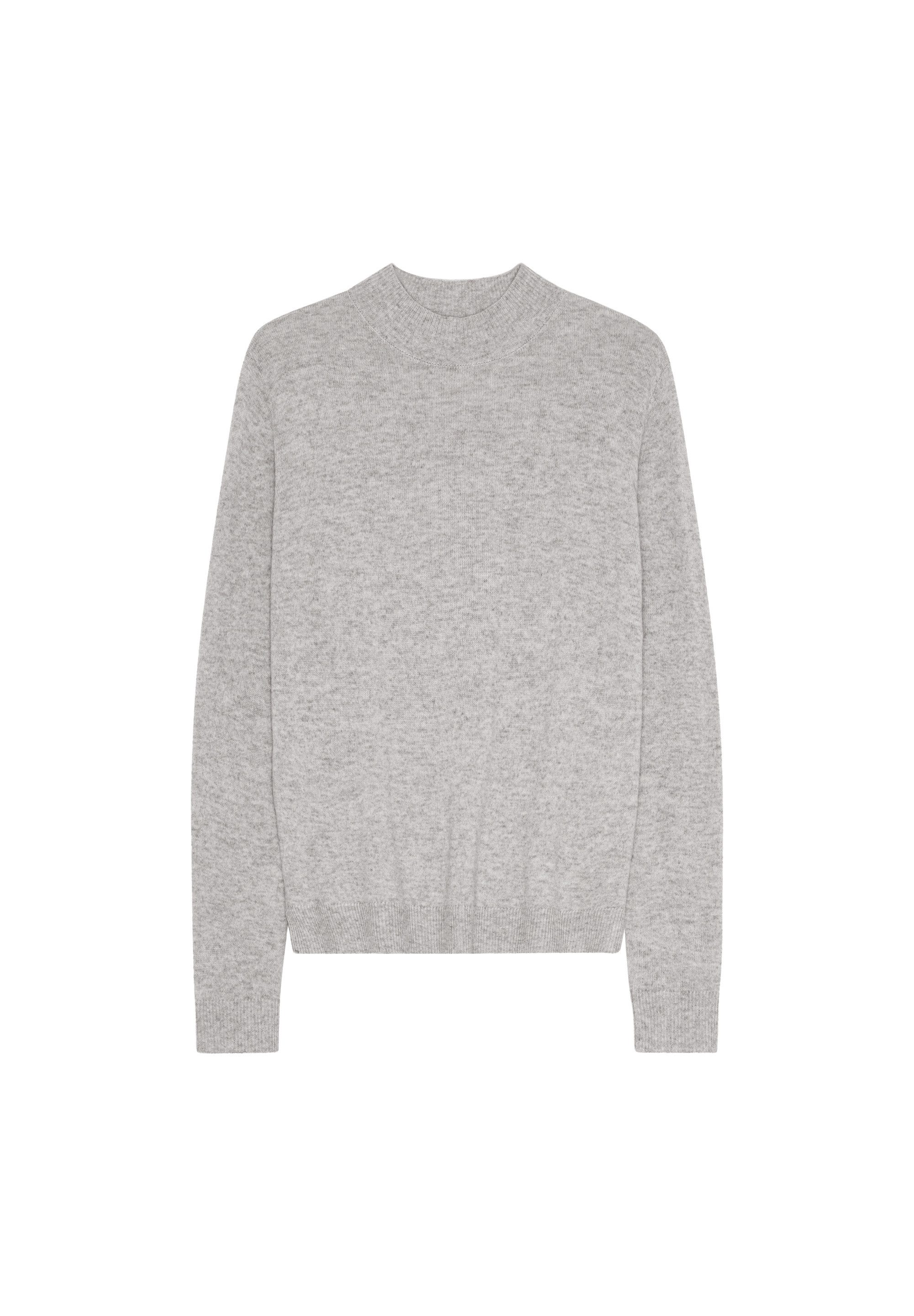 DANISH ENDURANCE Rundhalspullover Premium Knit Pullover Merino Wool Cashmere Damen Jumper, luxuriöser Mock Neck Pullover
