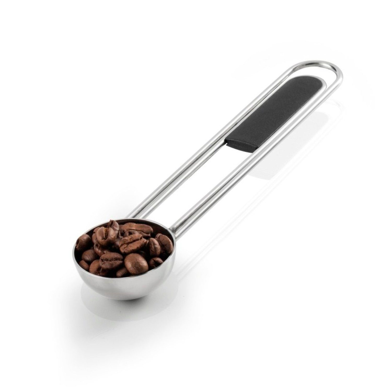 Xavax Kaffeedose Kaffeedose Edelstahl Luftdicht + Dosierlöffel, Edelstahl, (Set Behälter + Löffel, 1-tlg., 1x Dose 1x Maßlöffel), 1kg Vorratsdose Behälter Dose  – Bild 4 von 5