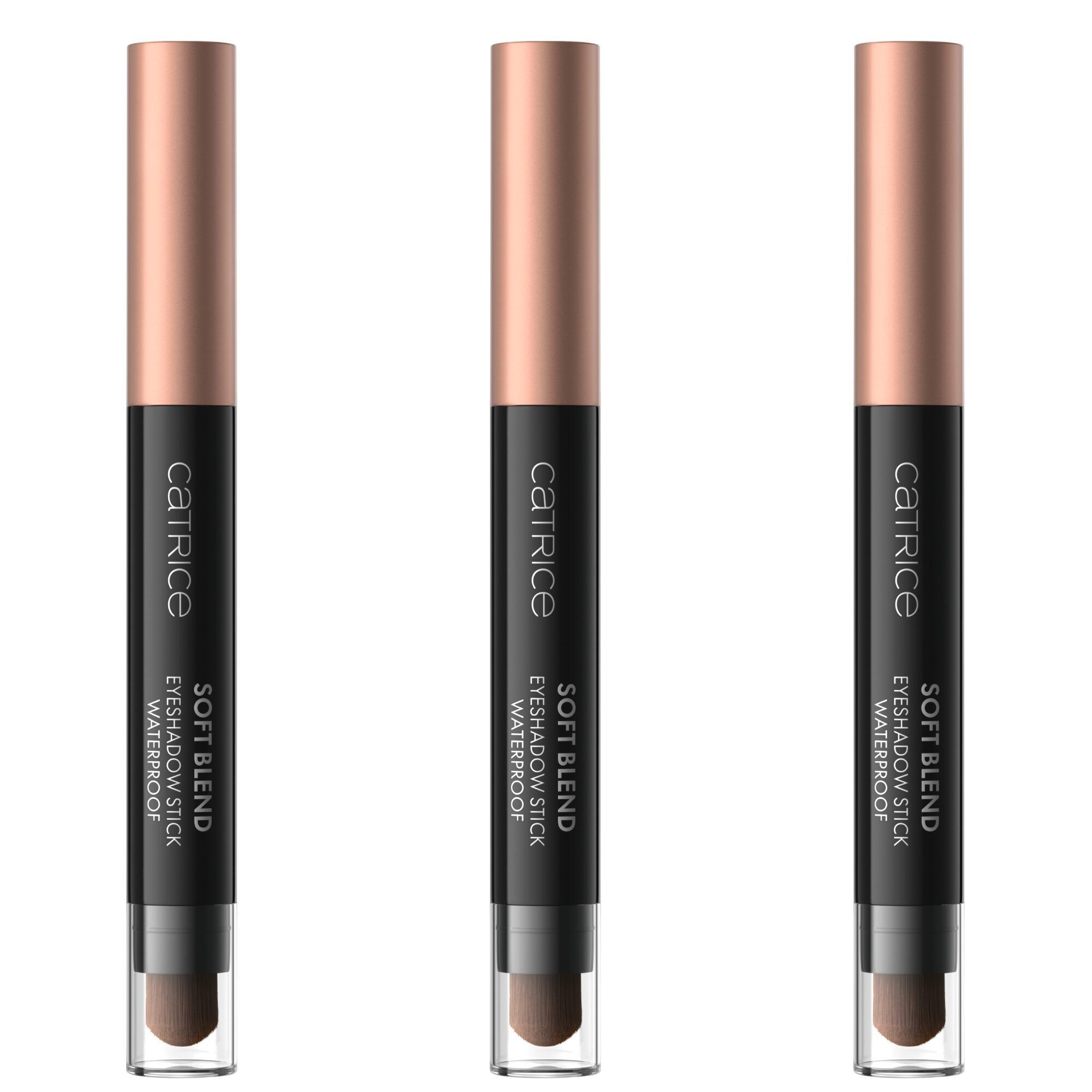 Catrice Lidschatten Soft Blend Eyeshadow Stick Waterproof, 3-tlg.