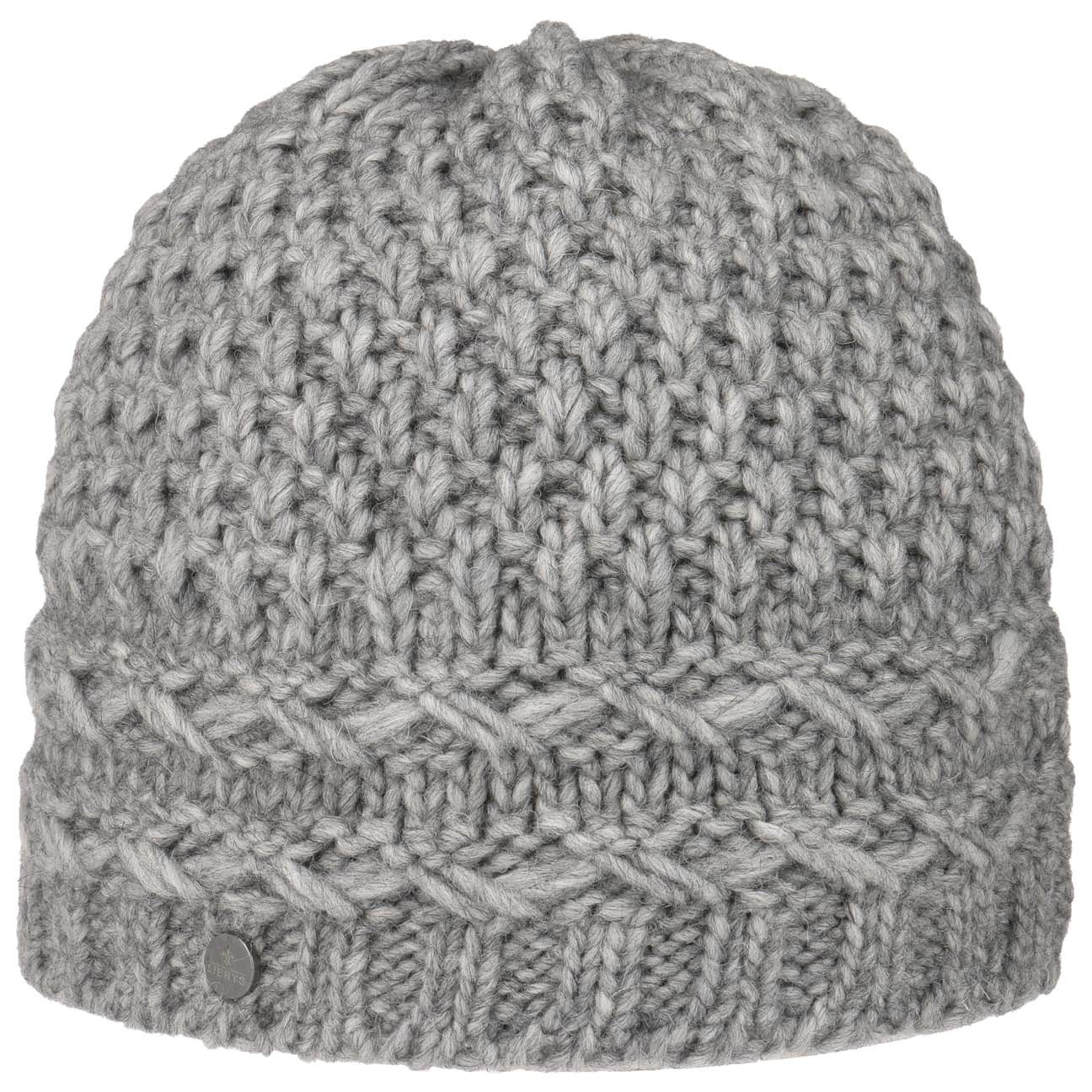 Lierys Beanie (1-St) Wintermütze mit Futter, Made in Germany grau