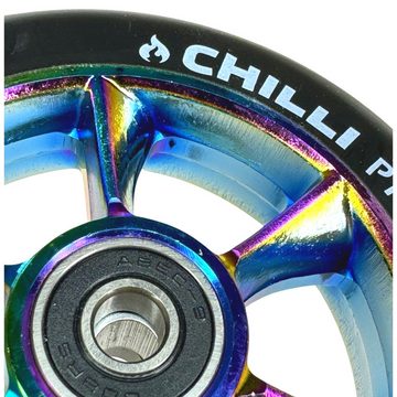 Chilli Stuntscooter Chilli Pro Turbo Stunt-Scooter Rolle 110mm Neochrome