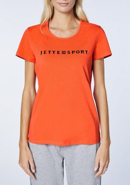 JETTE SPORT Print-Shirt mit Label-Print